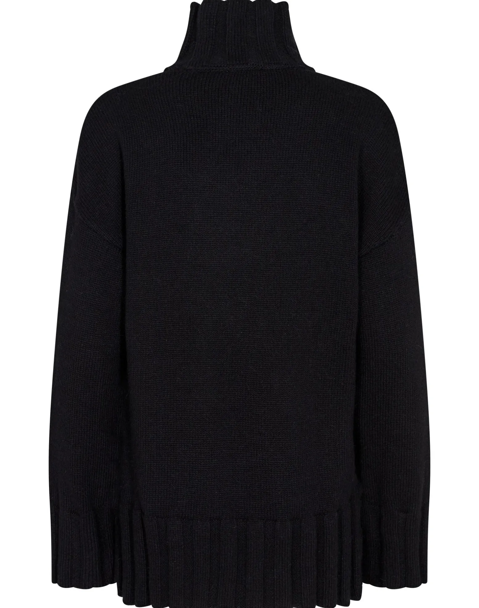 BS Antoinette Oversized Fit Stickat - Black