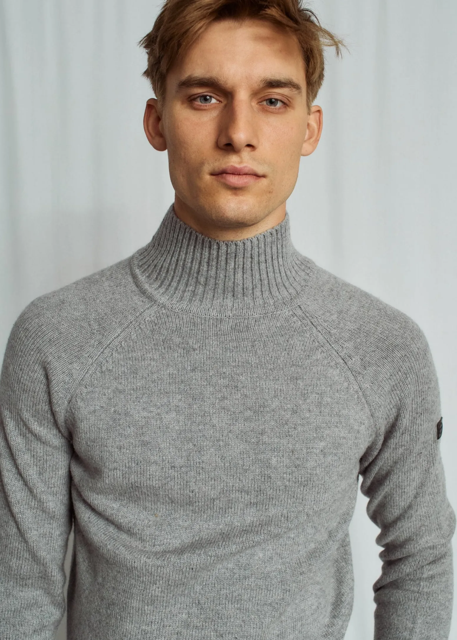 BS Barbeau Regular Fit Stickat - Grey