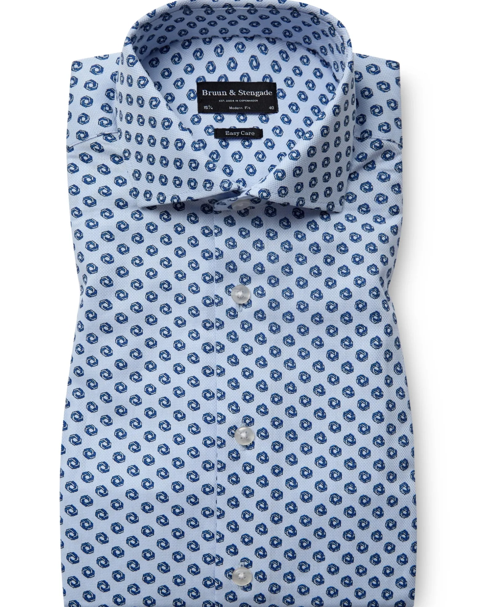 BS Barry Modern Fit Skjorta - Light Blue