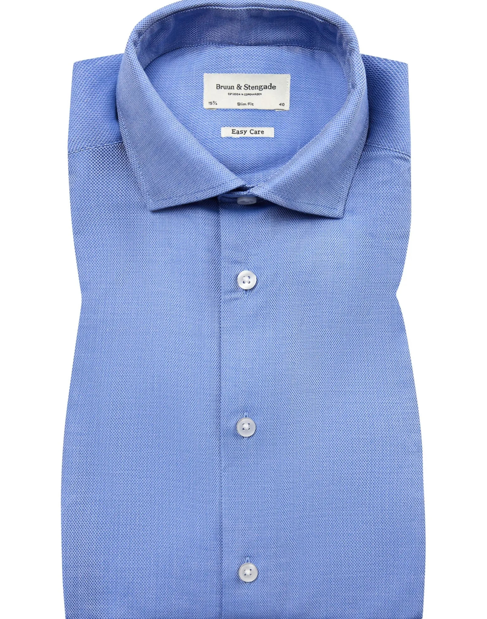 BS Bennet Slim Fit Skjorta - Blue
