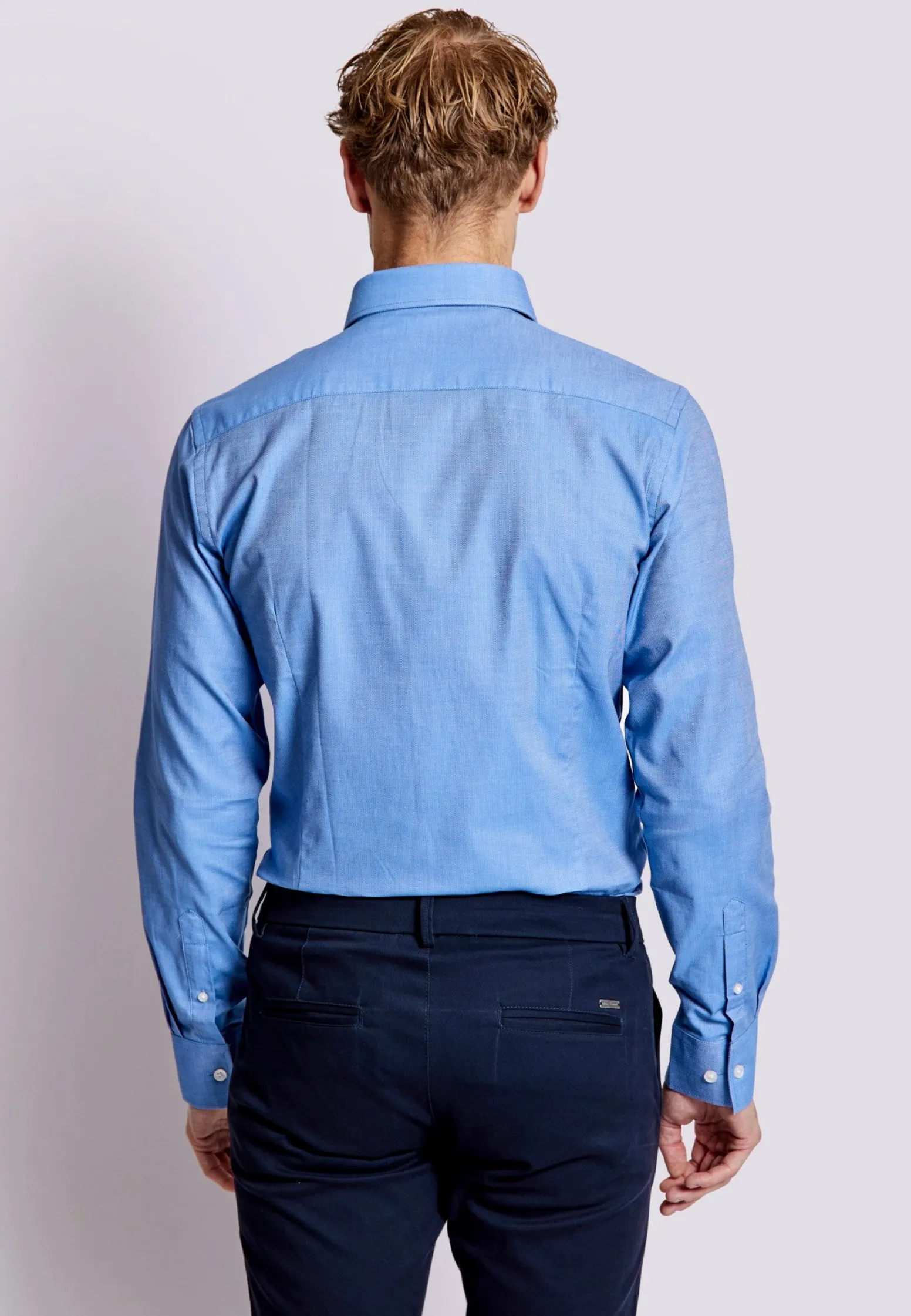 bs_bennet_slim_fit_skjort_3.webp BS Bennet Slim Fit Skjorta - Blue