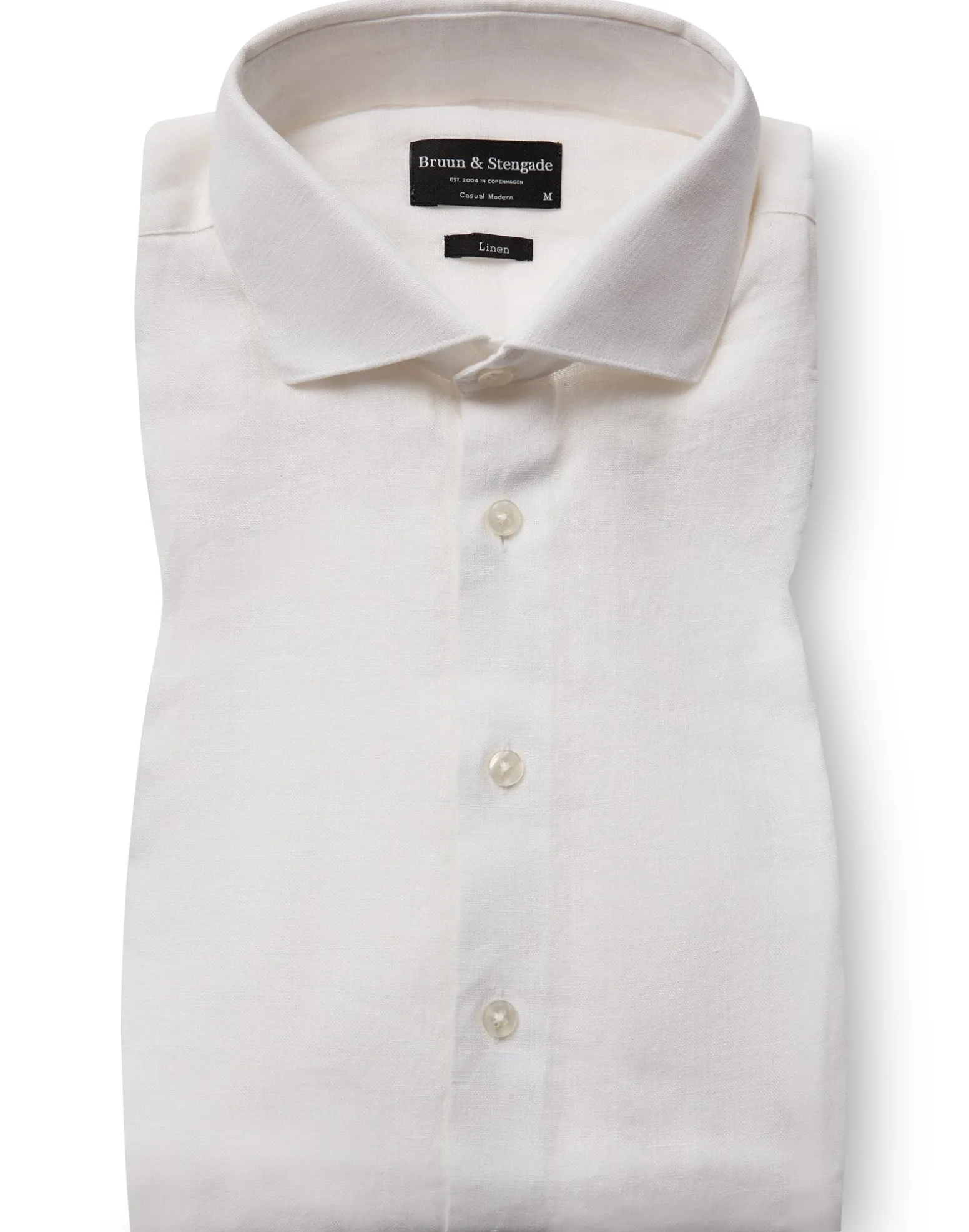 BS Brisbane Casual Modern Fit Skjorta - White