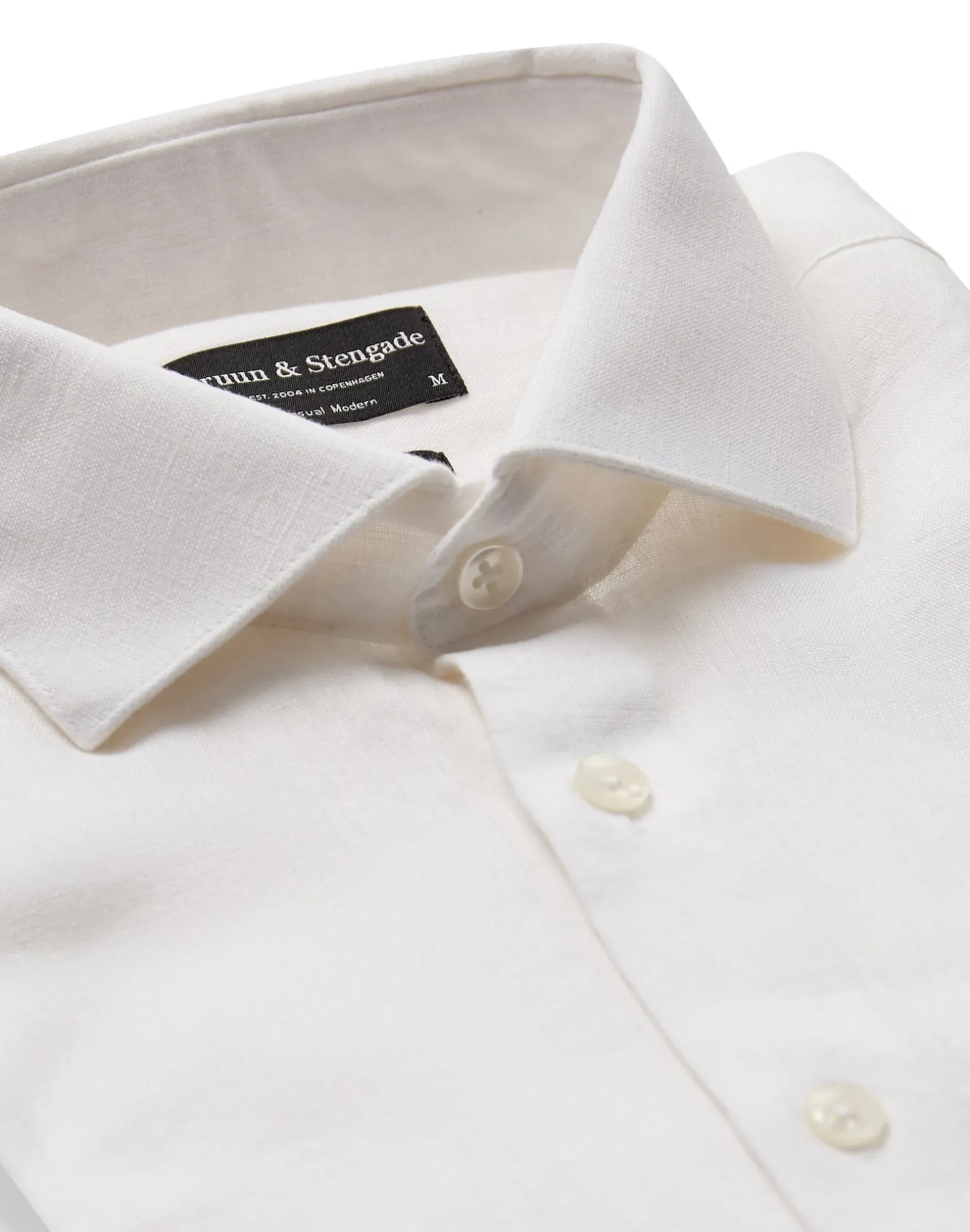 BS Brisbane Casual Modern Fit Skjorta - White