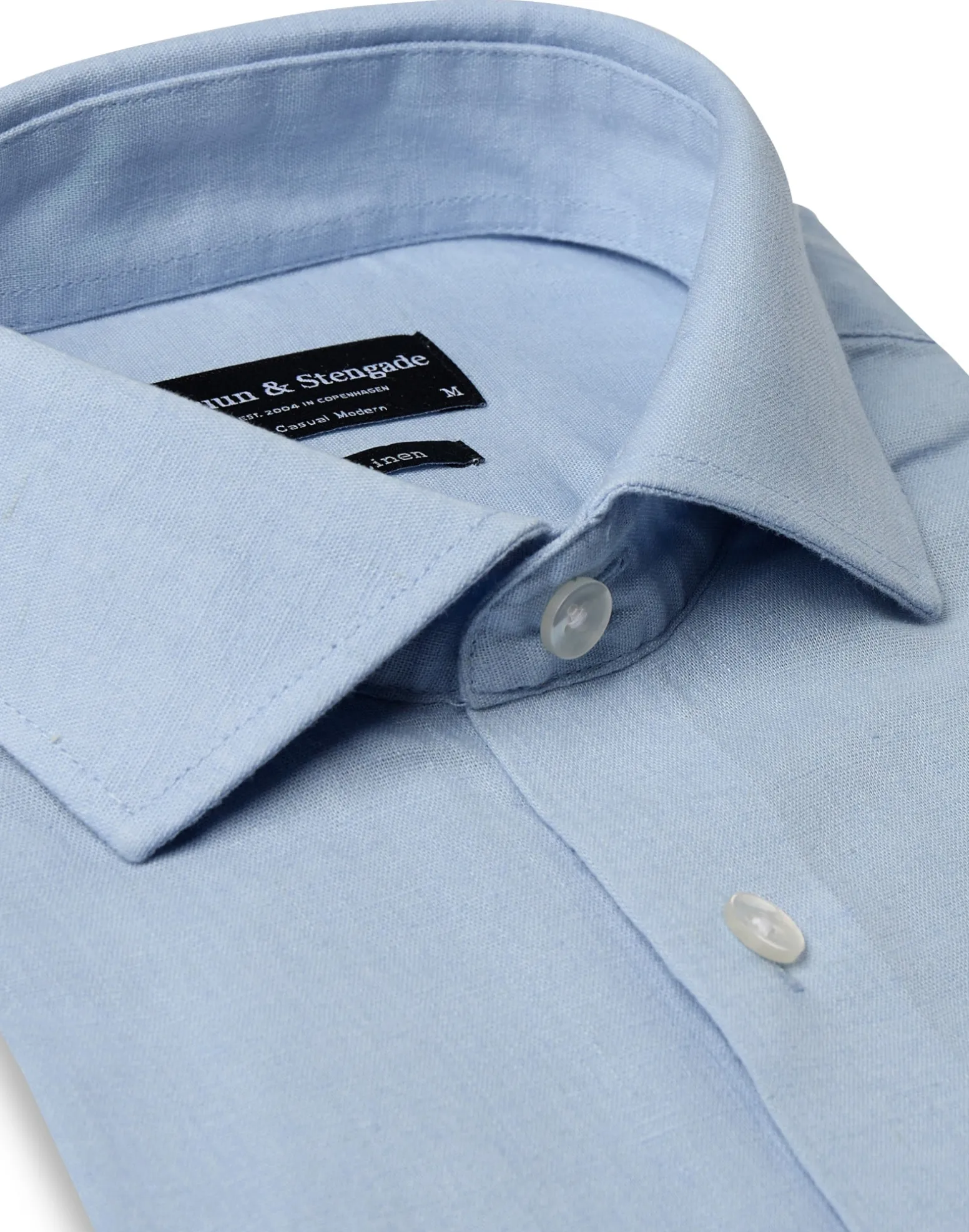 BS Butkus Casual Modern Fit Skjorta - Light Blue
