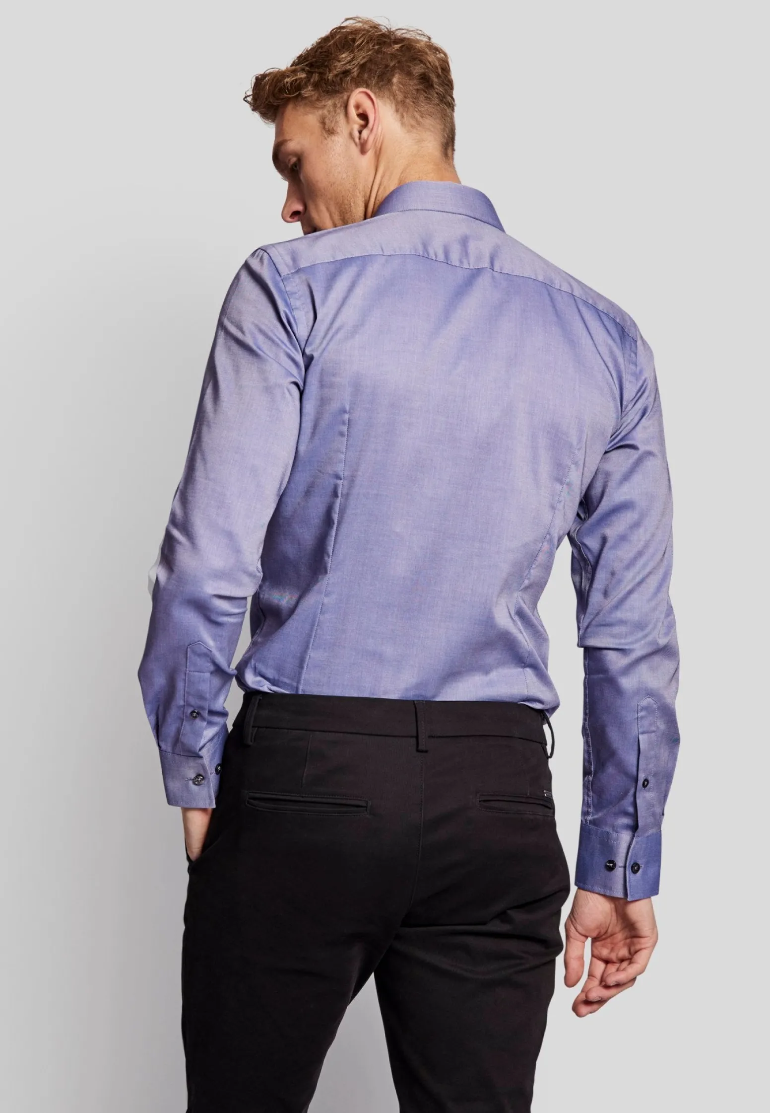 bs_chester_slim_fit_skjor_4.webp BS Chester slim fit Skjorta - Blue