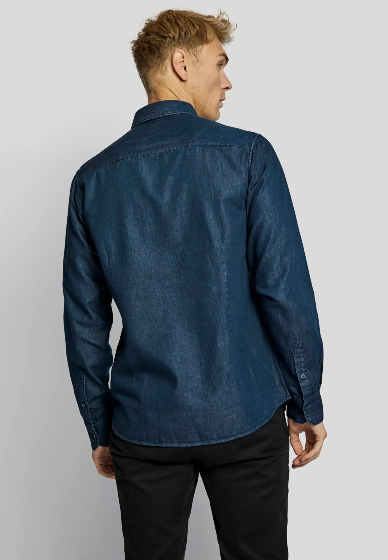 bs_elverum_casual_slim_fi_3.webp BS Elverum casual slim fit Skjorta - Indigo