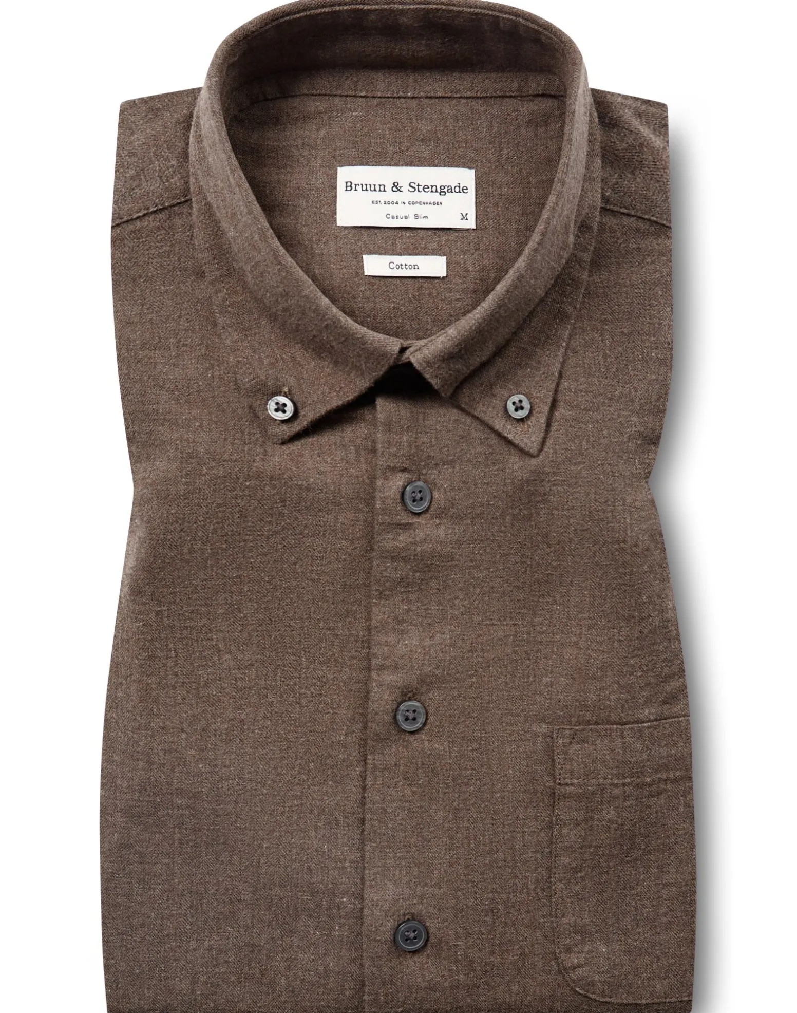 BS Floyd Casual Slim Fit Skjorta - Brown