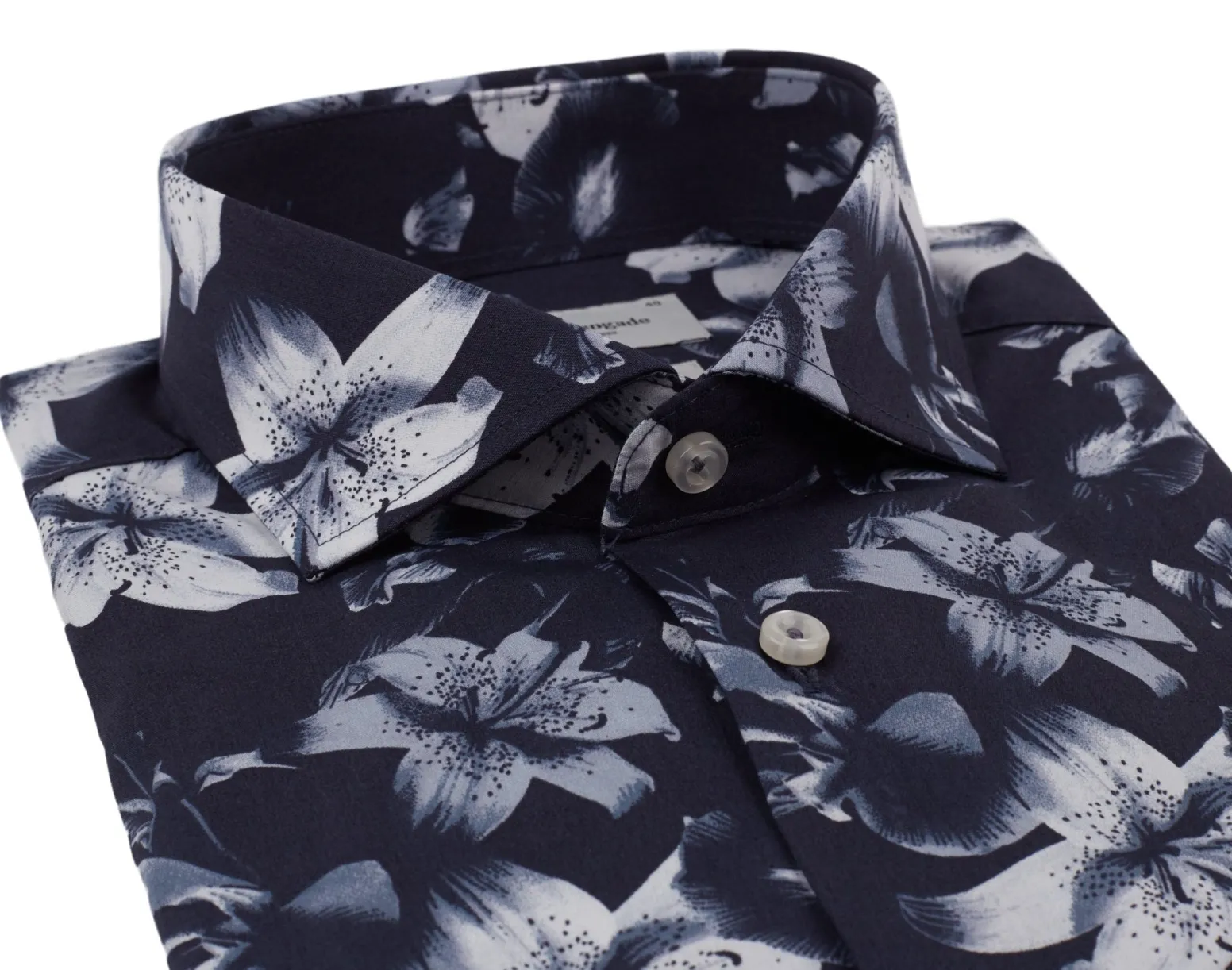 BS Giancarlo Slim Fit Skjorta - Navy