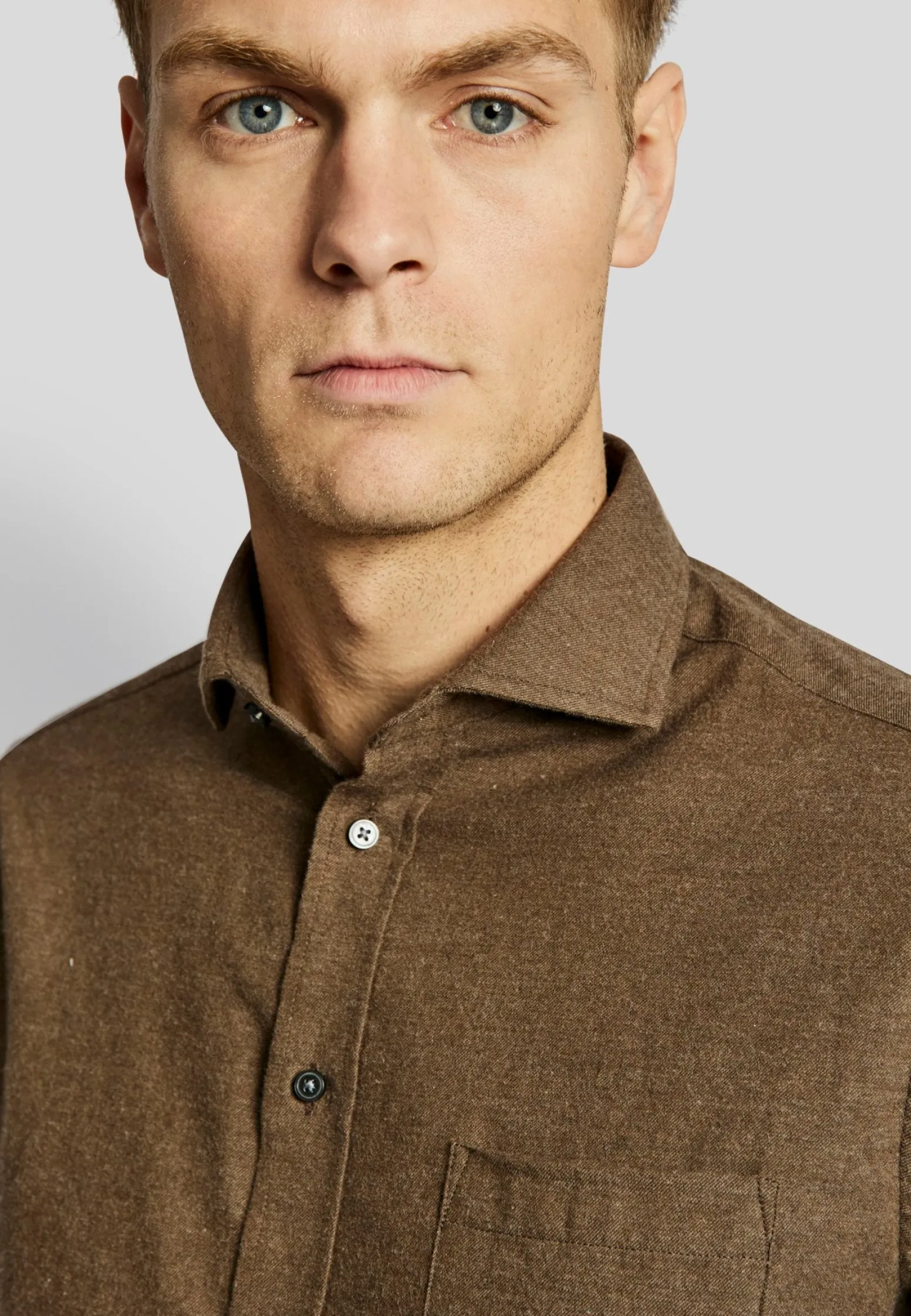 bs_halden_casual_slim_fit_5.webp BS Halden casual slim fit Skjorta - Brown