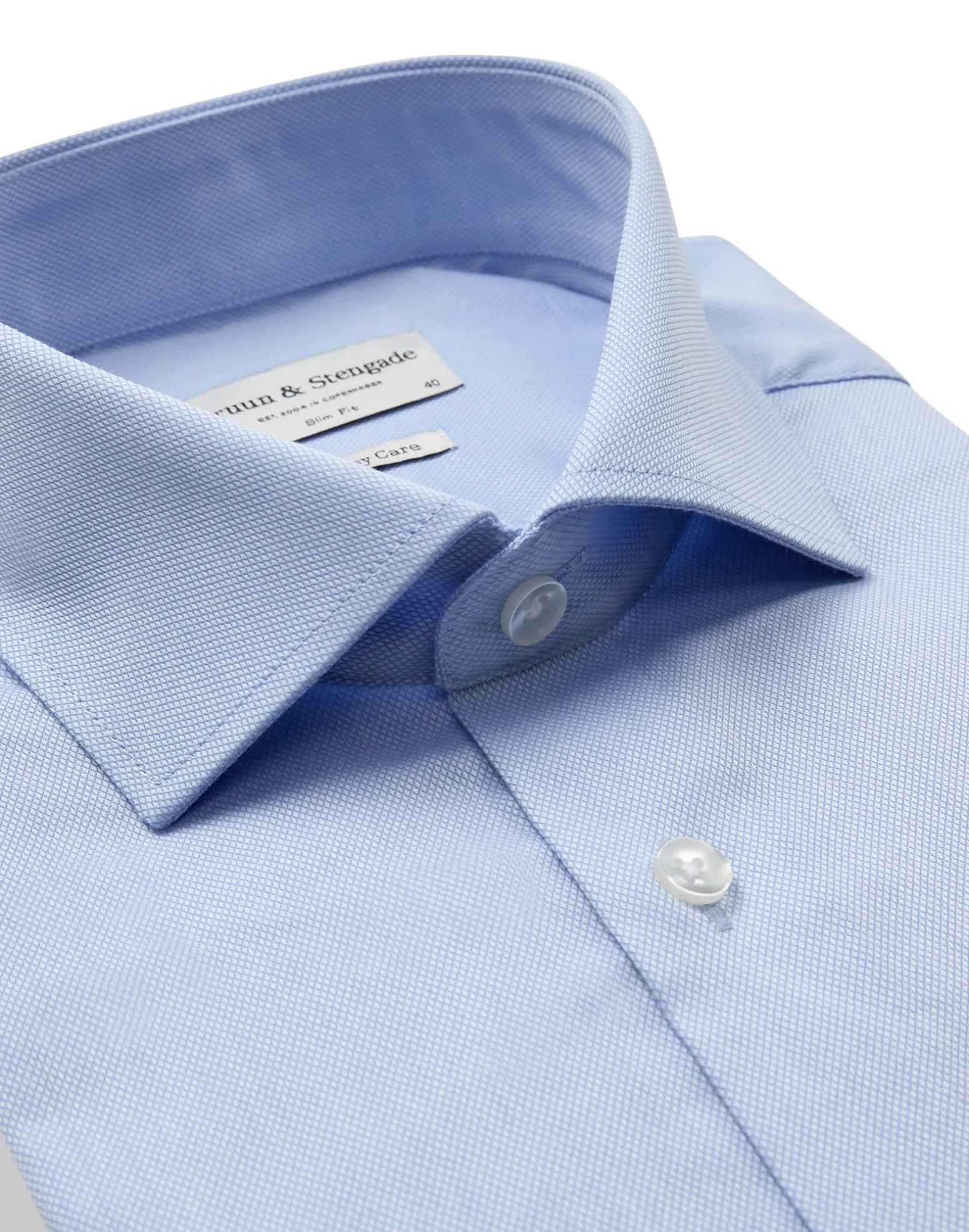 bs_harris_slim_fit_skjort_5.webp BS Harris Slim Fit Skjorta - Light Blue