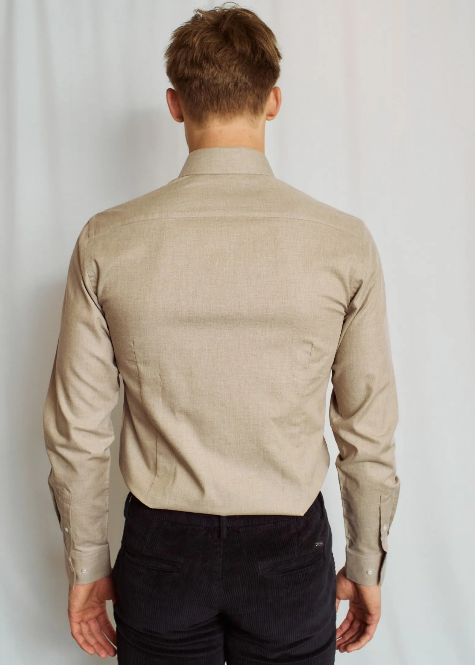 bs_hayward_slim_fit_skjor_3.webp BS Hayward Slim Fit Skjorta - Sand