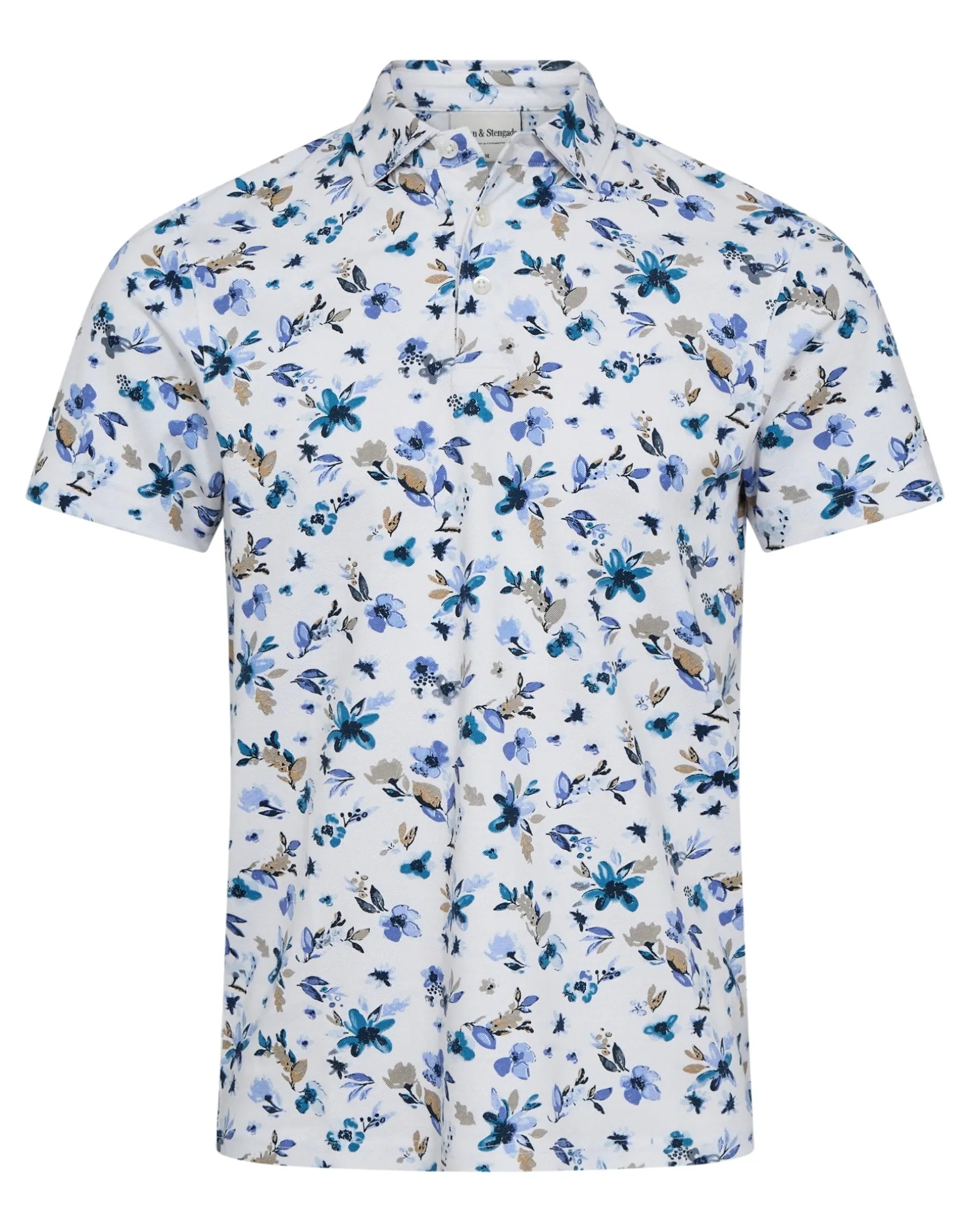 BS Hermanos Regular Fit Polo - White