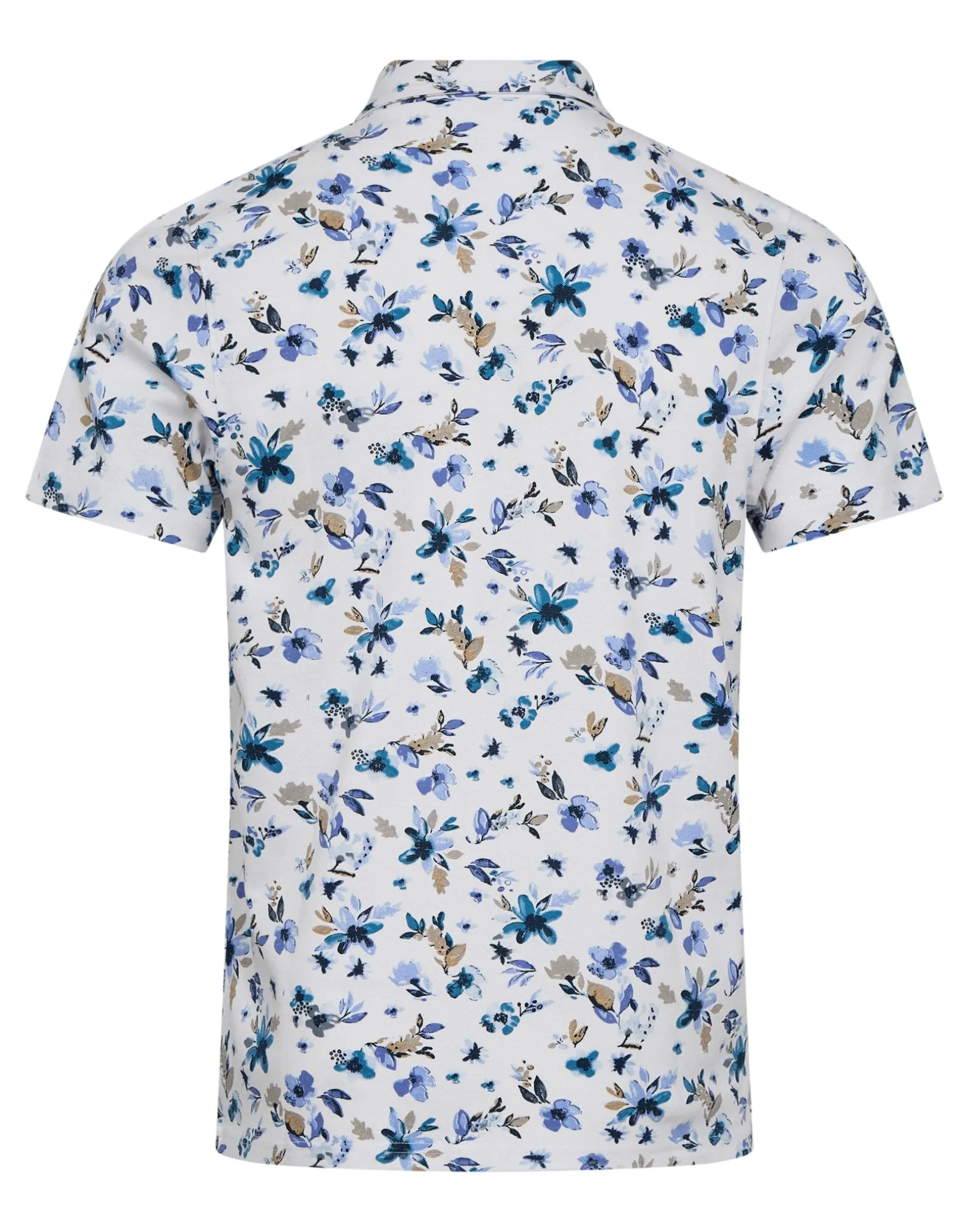 BS Hermanos Regular Fit Polo - White
