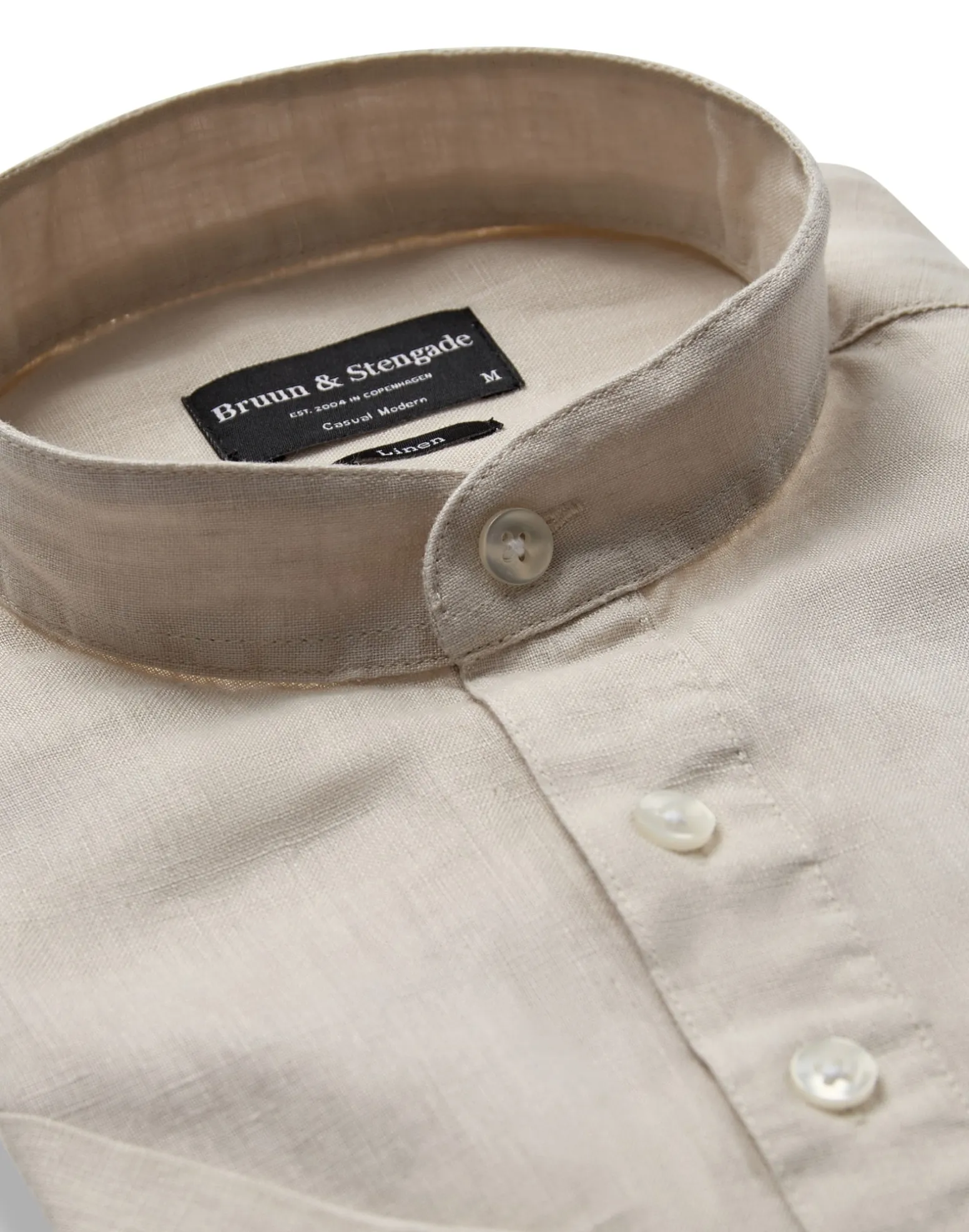 BS Hobart Casual Modern Fit Skjorta - Sand