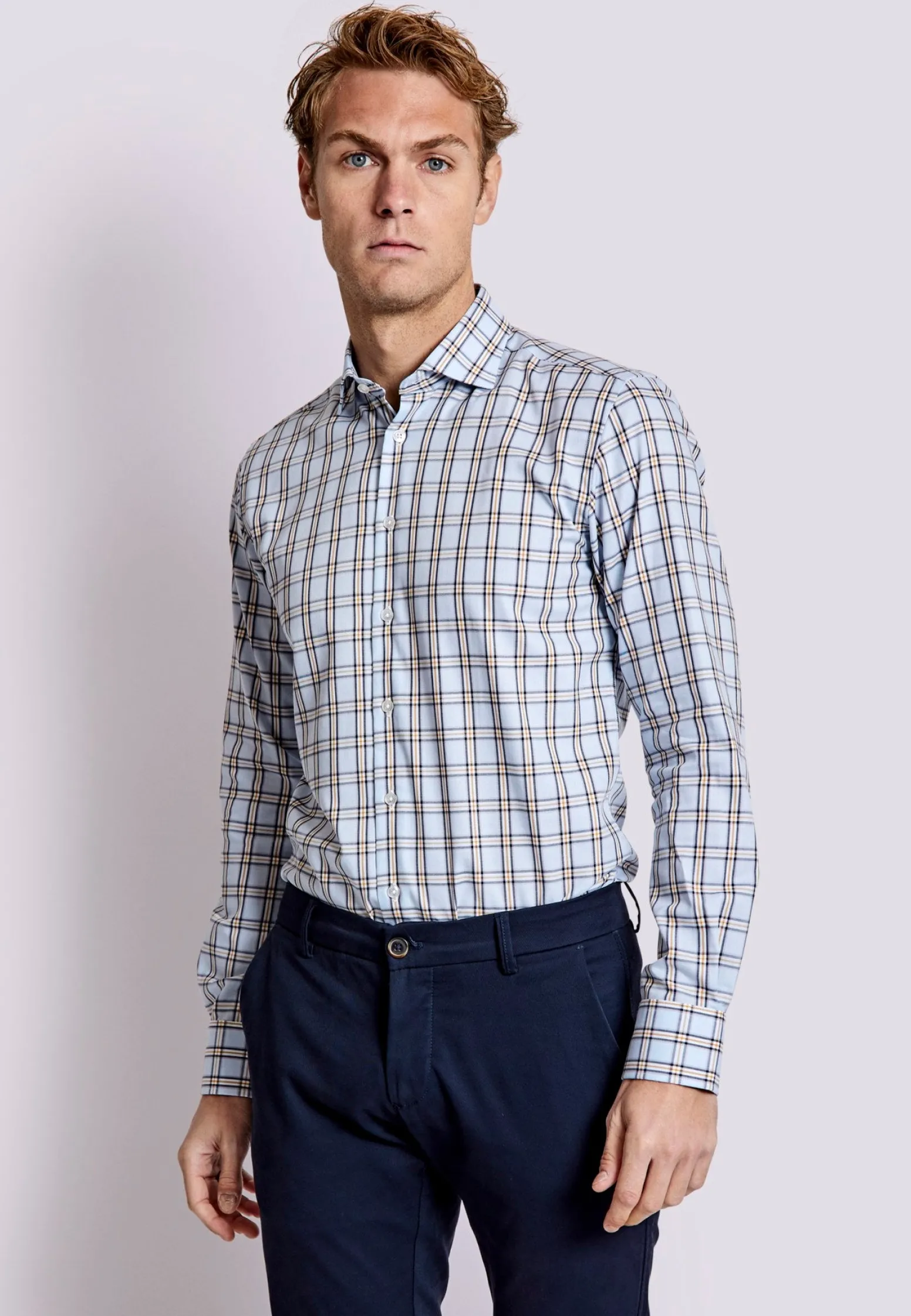 bs_hunter_slim_fit_skjort_2.webp BS Hunter Slim Fit Skjorta - Light Blue
