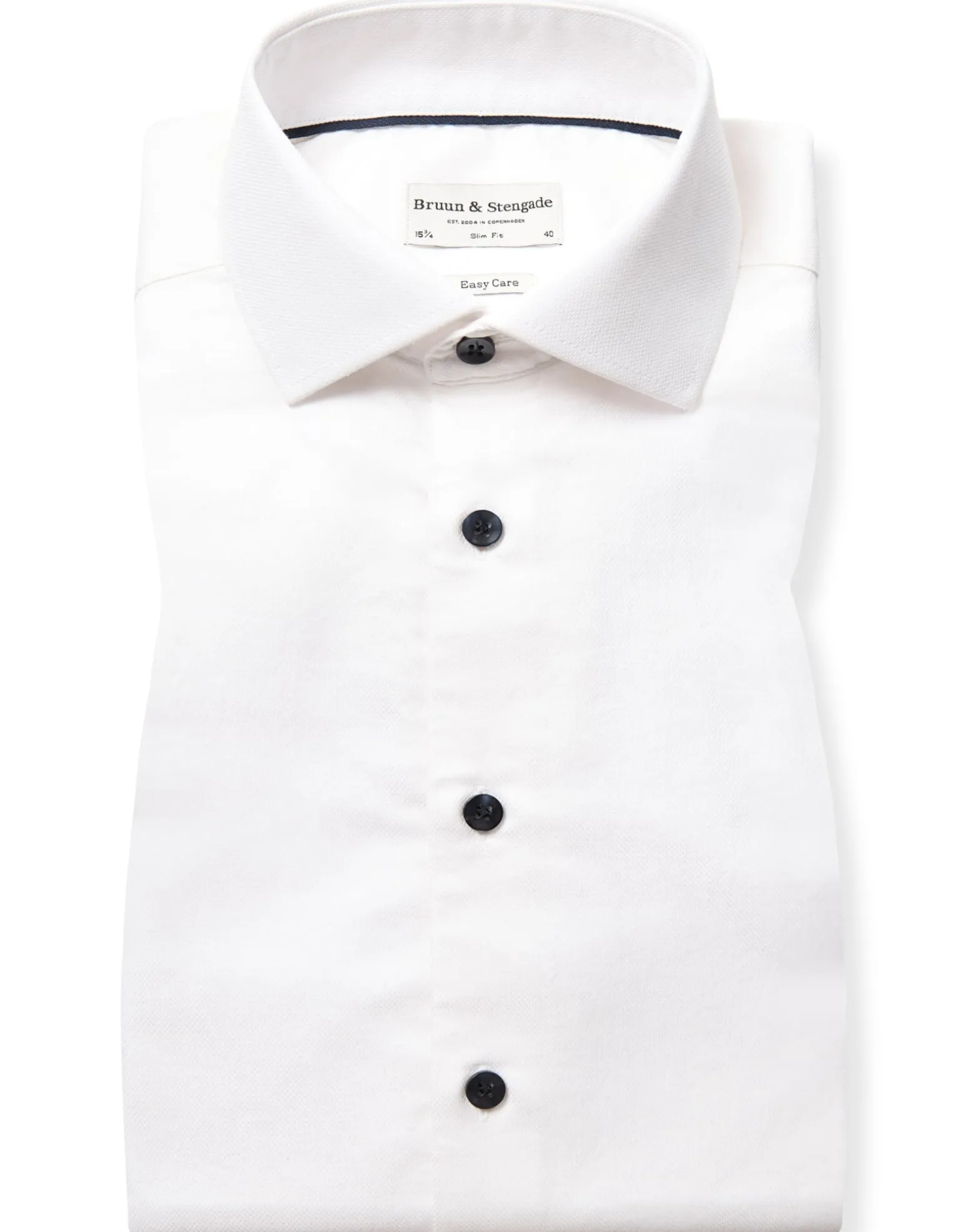 BS Jack Slim Fit Skjorta - White