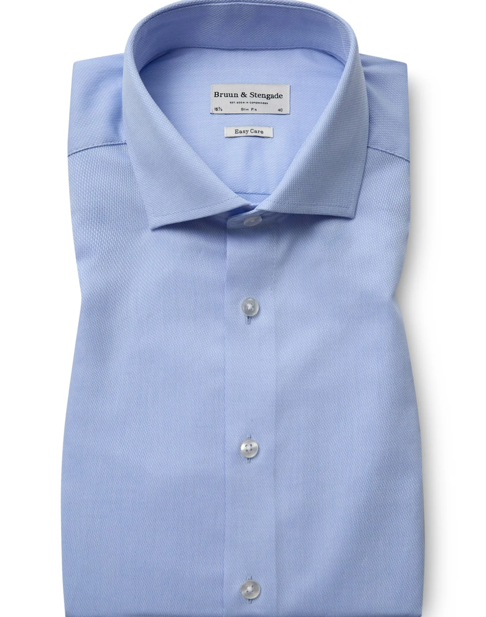 BS Jackson Slim Fit Skjorta - Light Blue