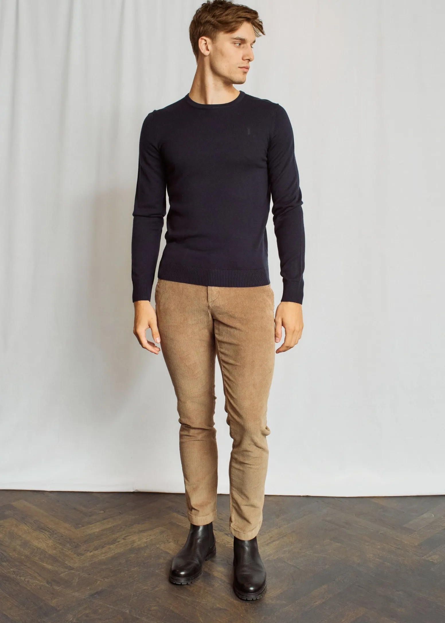 BS Kenn Regular Fit Chinos - Mud