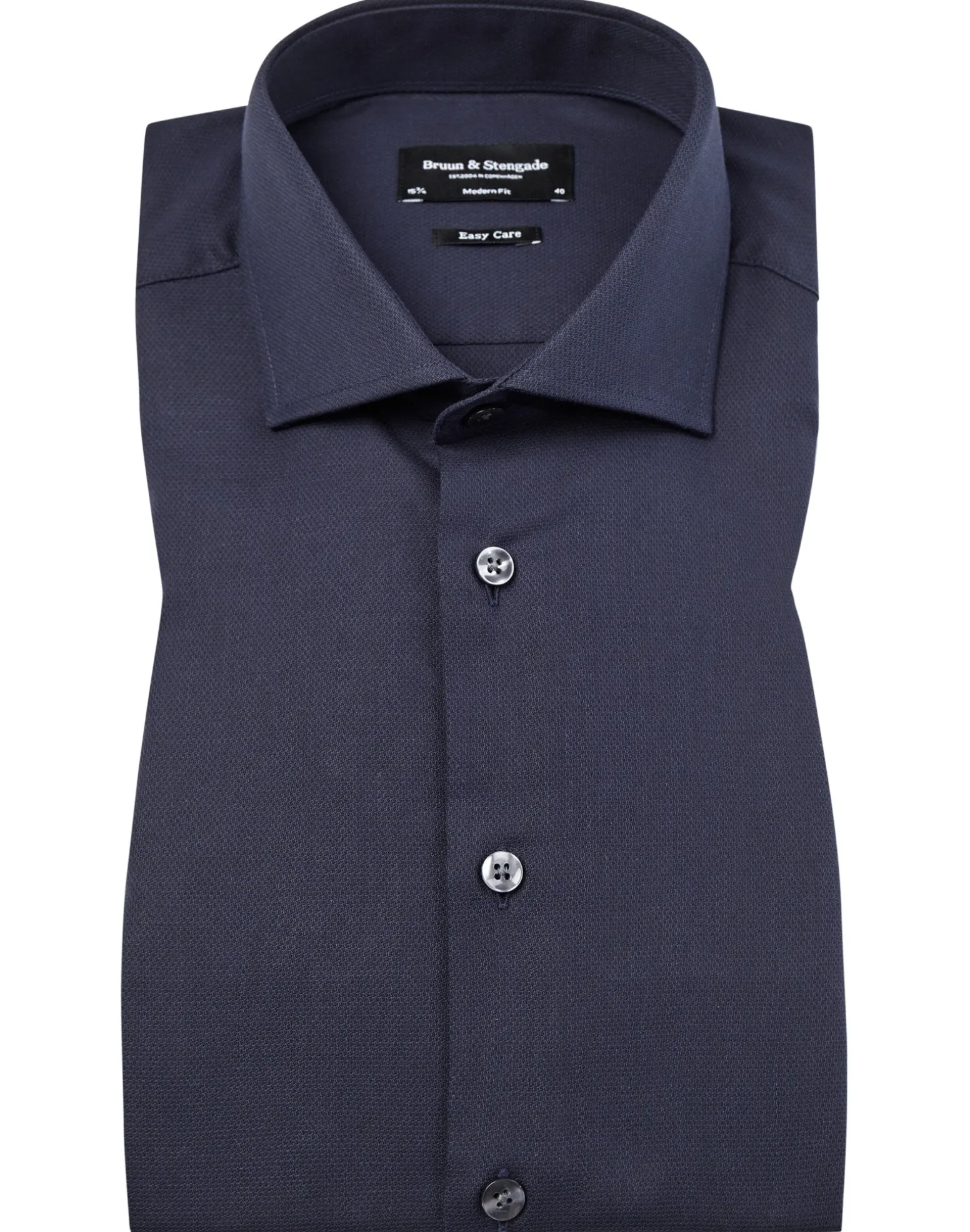 BS Lallana modern fit Skjorta - Navy