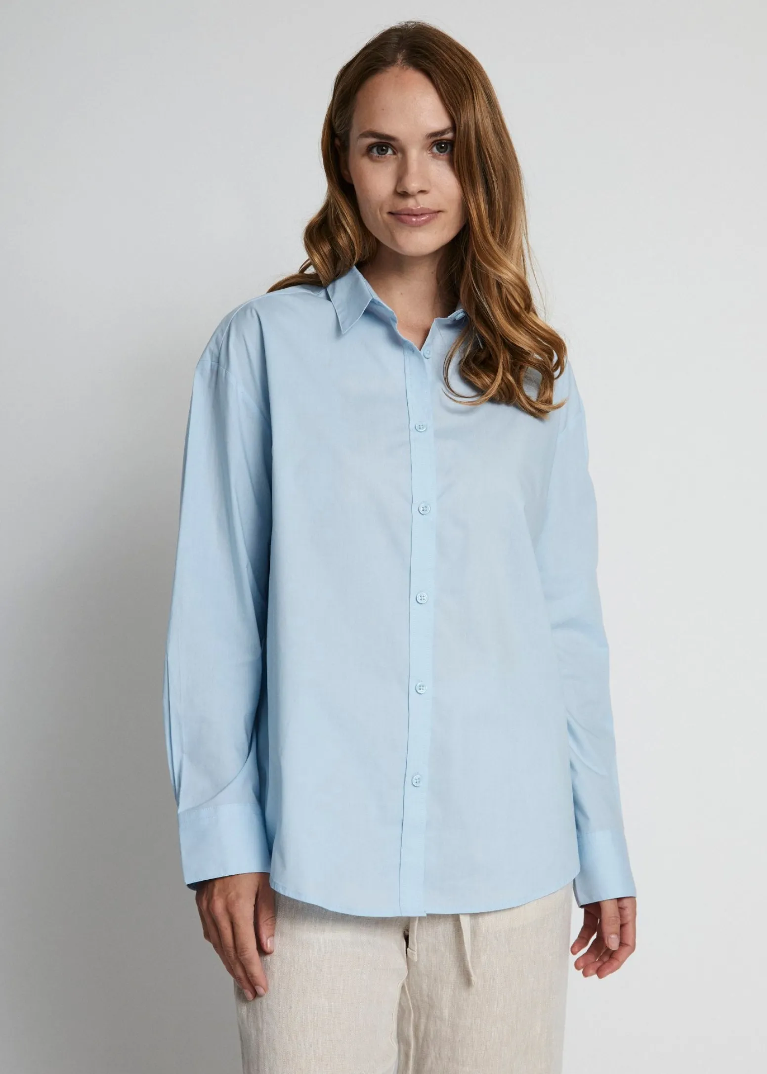 BS Luisa Skjorta - Light Blue