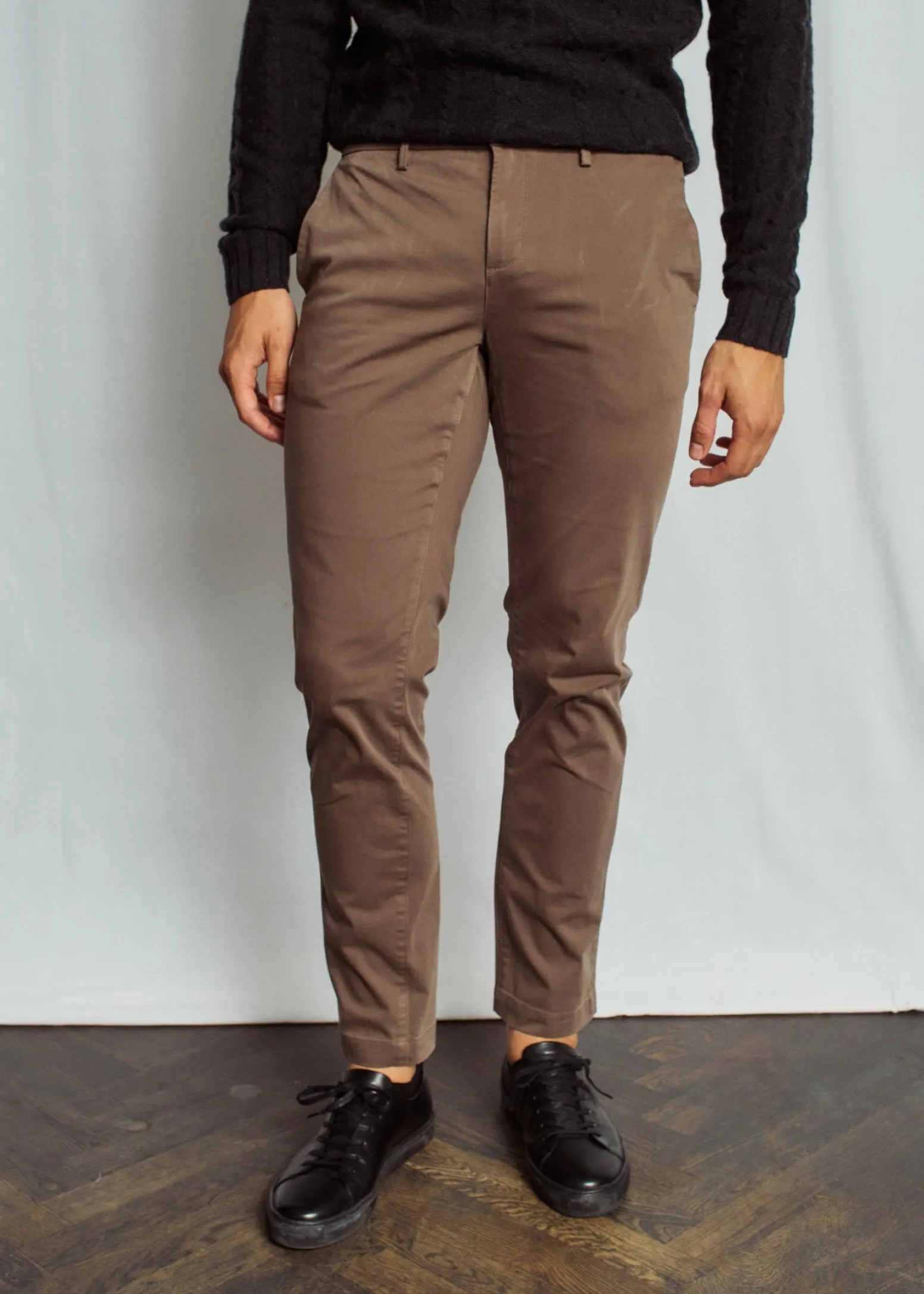BS Malik Regular Fit Chinos - Army