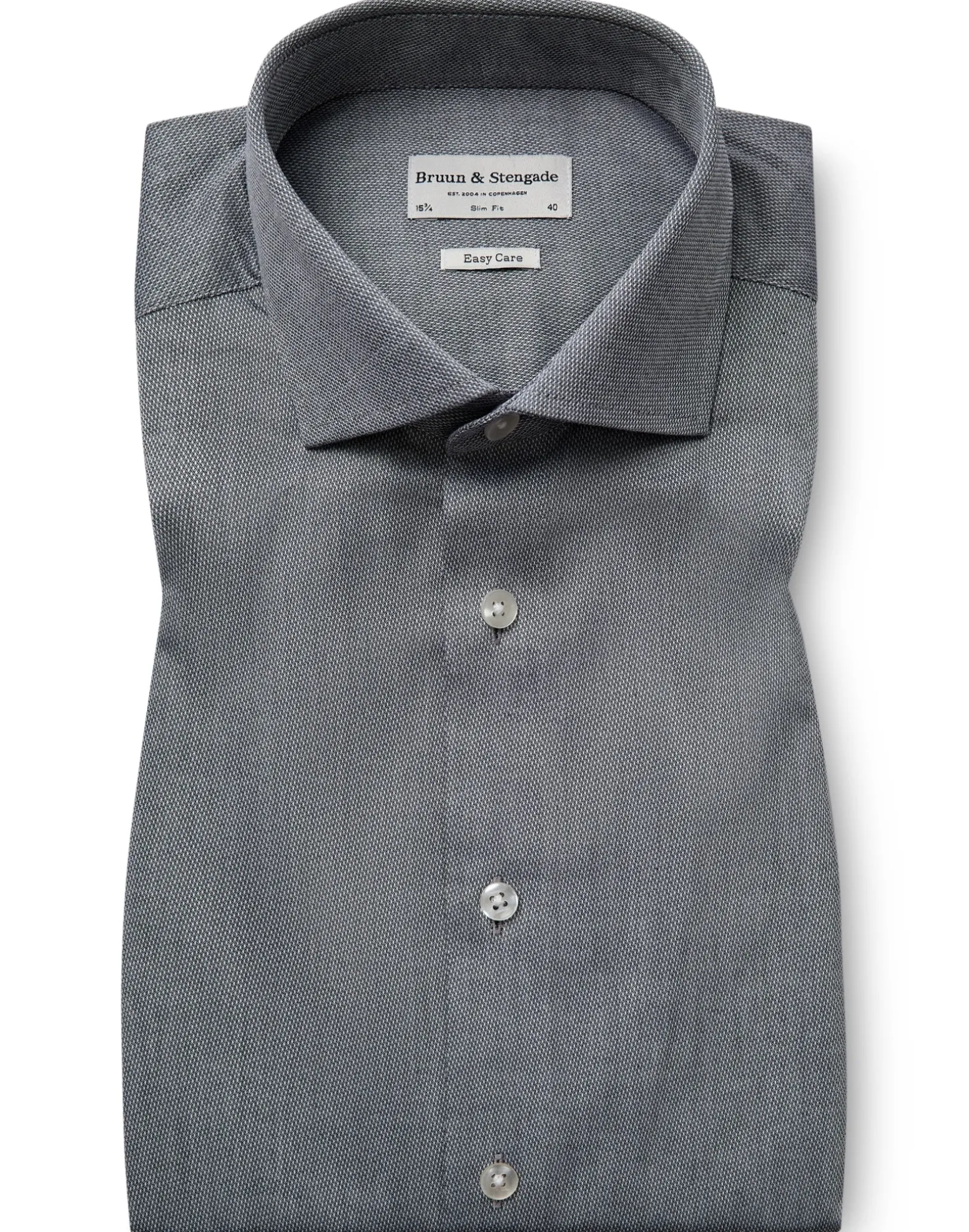 BS Marshawn Slim Fit Skjorta - Navy