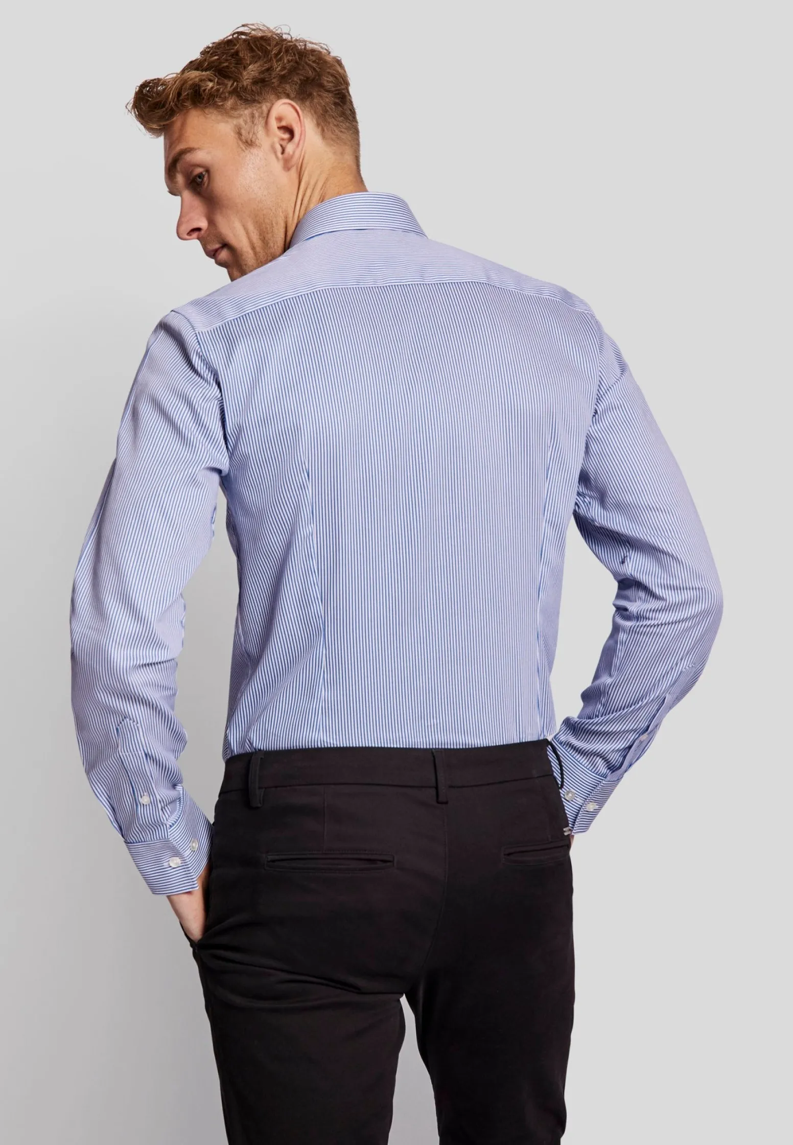 bs_martin_modern_fit_skjo_5.webp BS Martin modern fit Skjorta - Blue/White