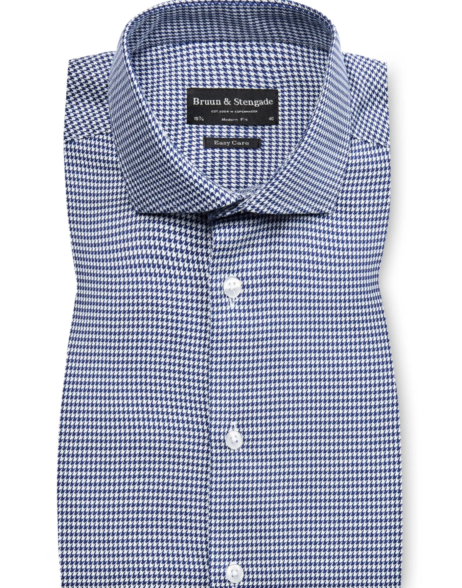 BS Maximilian Modern Fit Skjorta - Dark Blue