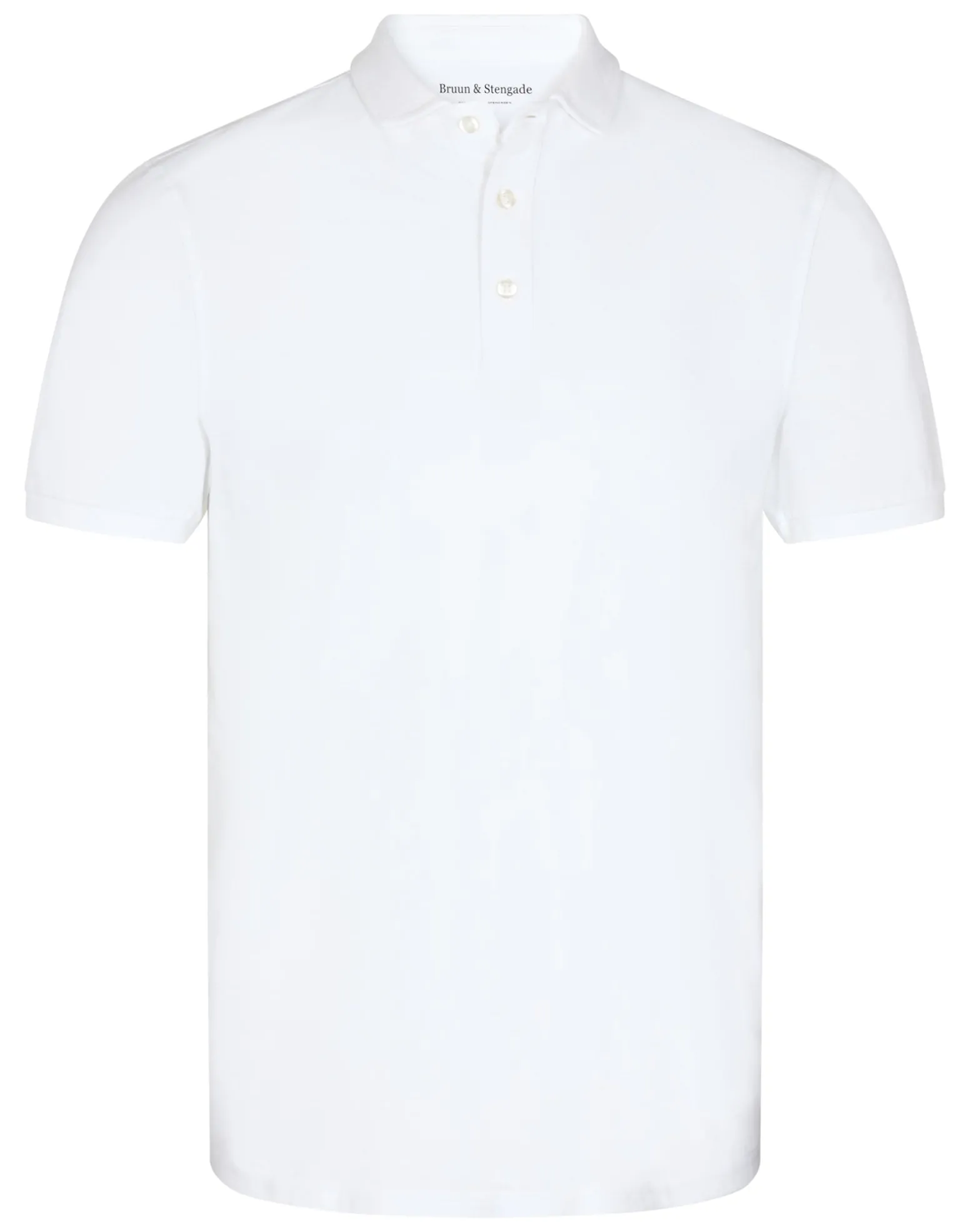 BS Monir Regular Fit Piké - White