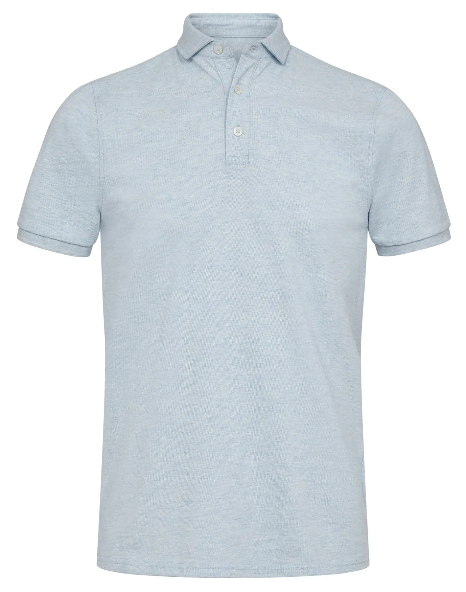 BS Monir Regular Fit Polo - Sky