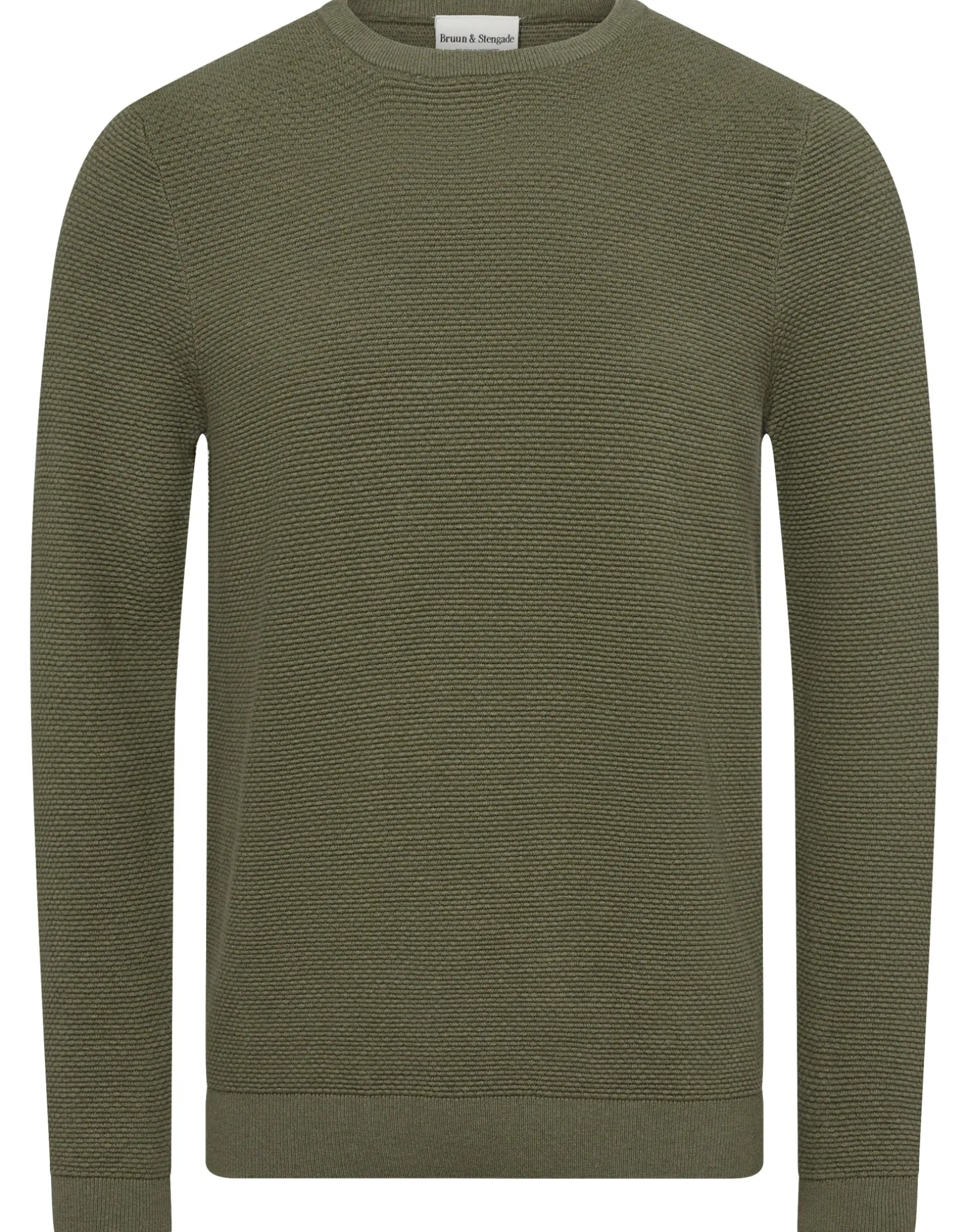 BS Moritz Regular Fit Stickat - Army
