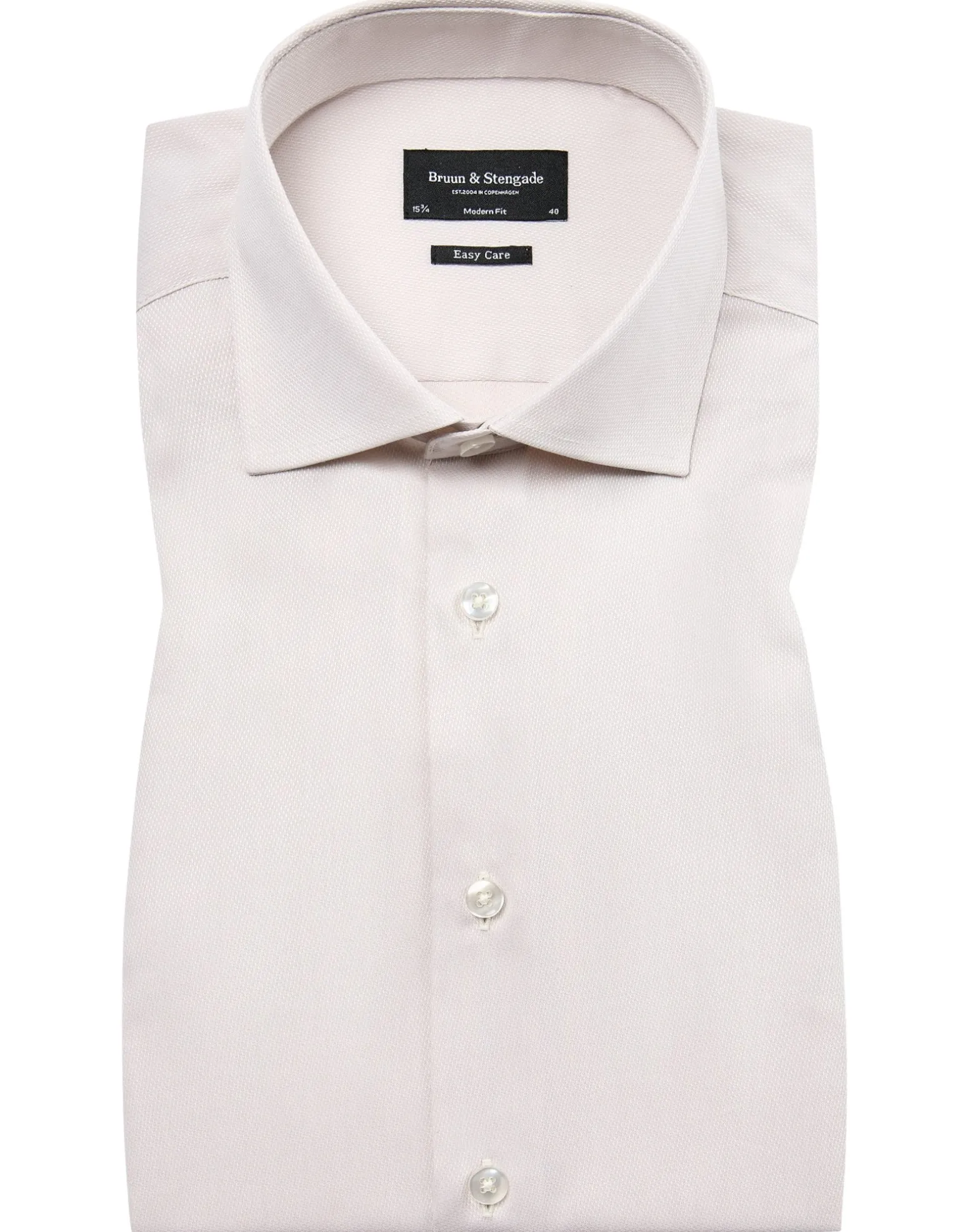 BS Nistelrooy Modern Fit Skjorta - Beige