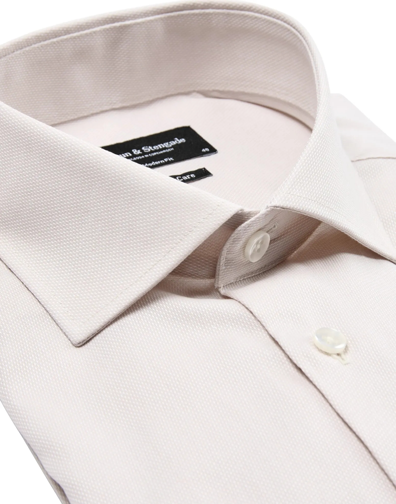 BS Nistelrooy Modern Fit Skjorta - Beige