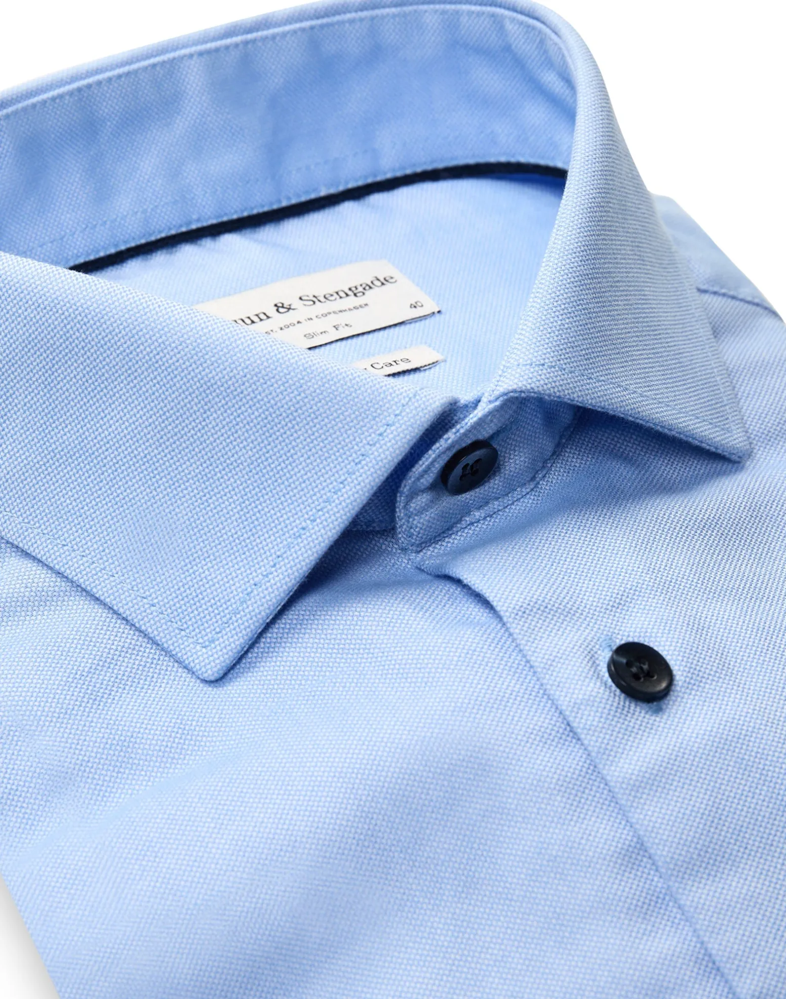BS Oliver Slim Fit Skjorta - Light Blue