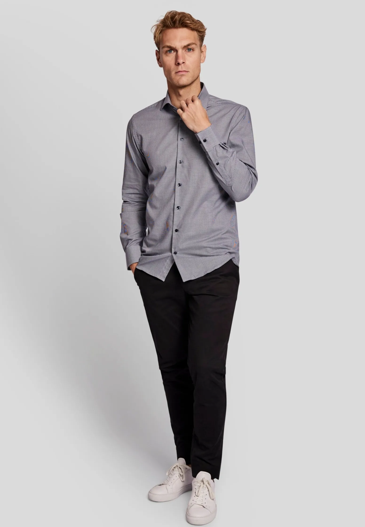 bs_omar_slim_fit_skjorta__2.webp BS Omar slim fit Skjorta - Dark Blue