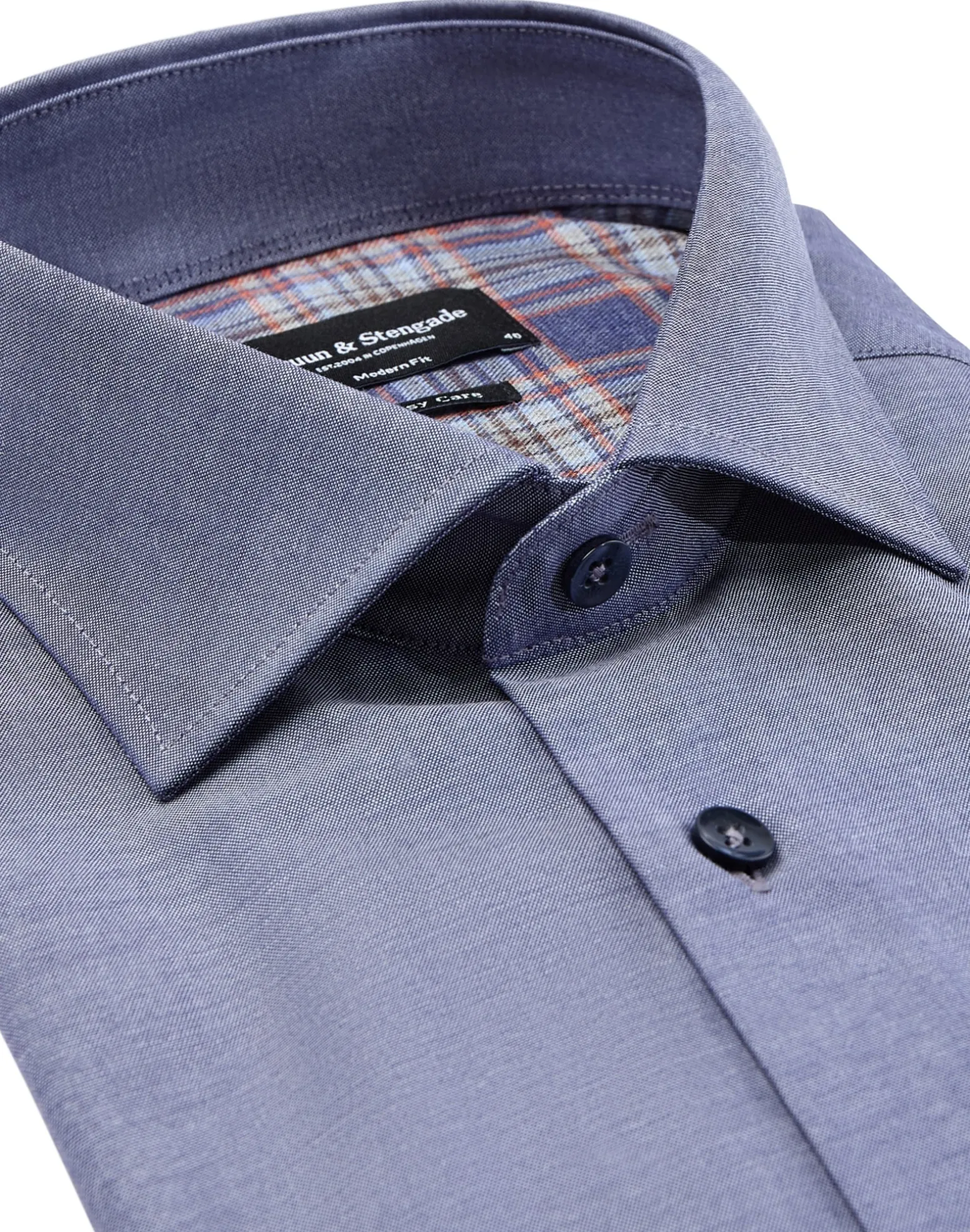BS Pepin modern fit Skjorta - Blue