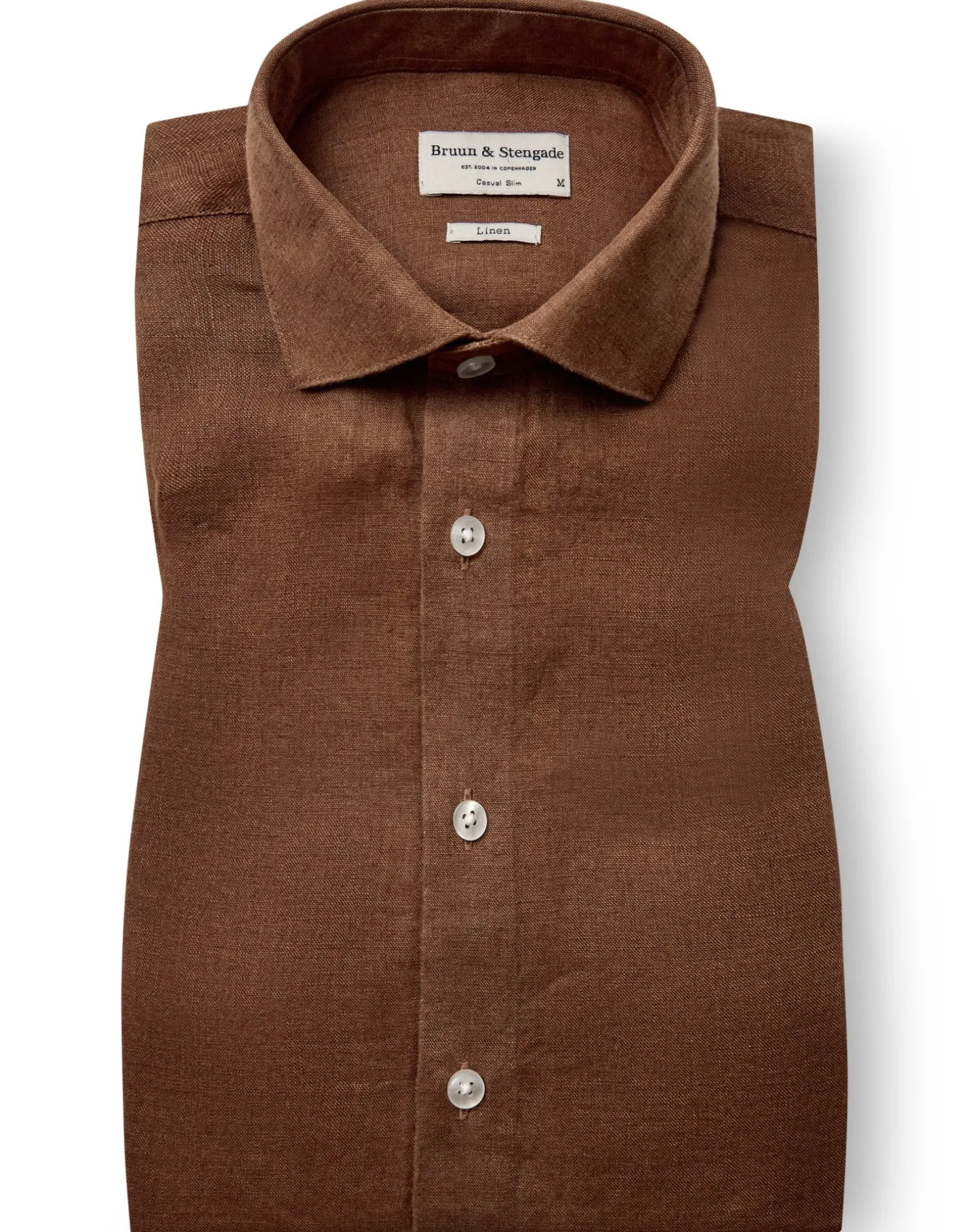 BS Perth Casual Slim Fit Skjorta - Toffee