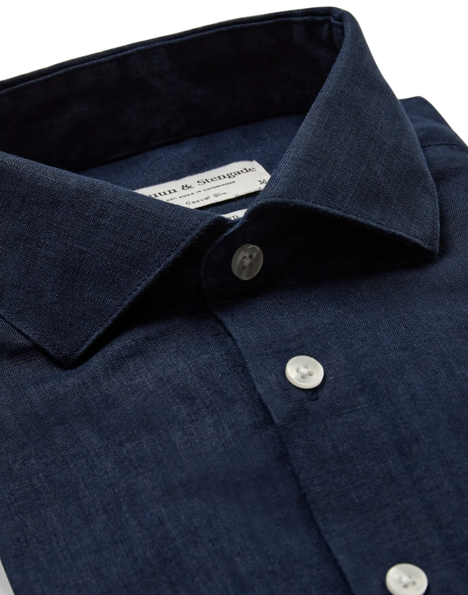 BS Perth Casual Slim Fit Skjorta - Navy
