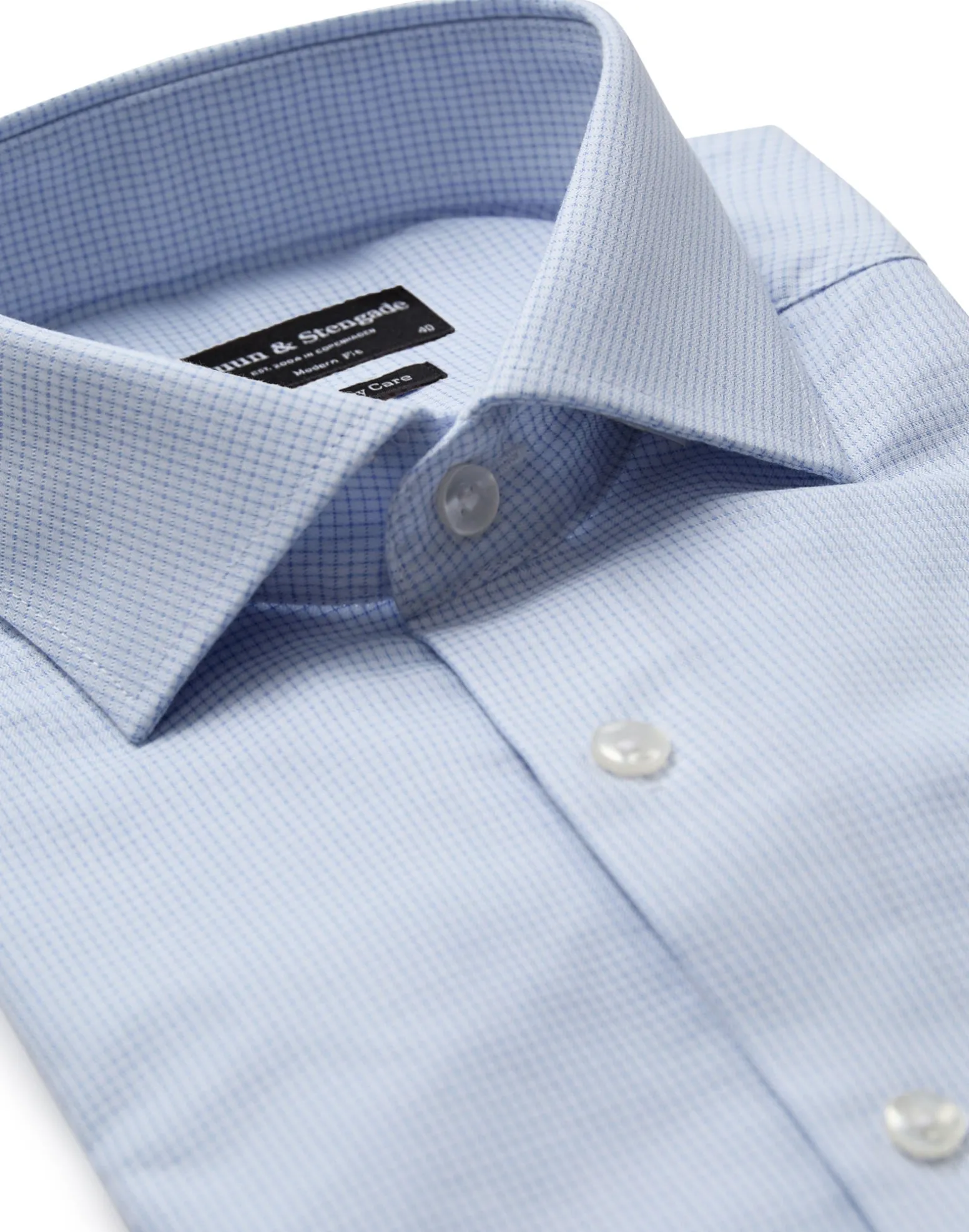 BS Peterson Modern Fit Skjorta - White