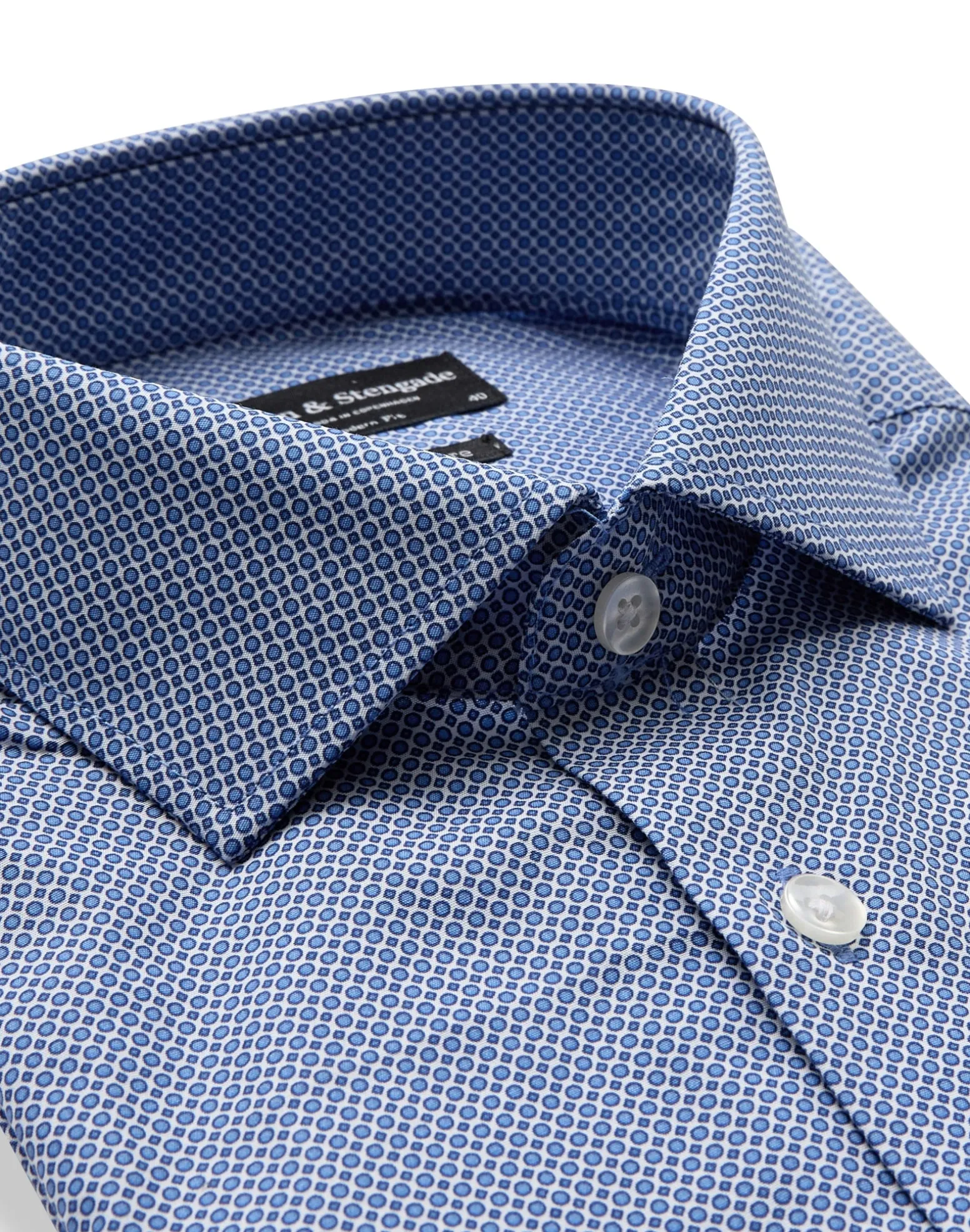 BS Peyton Modern Fit Skjorta - Dark Blue