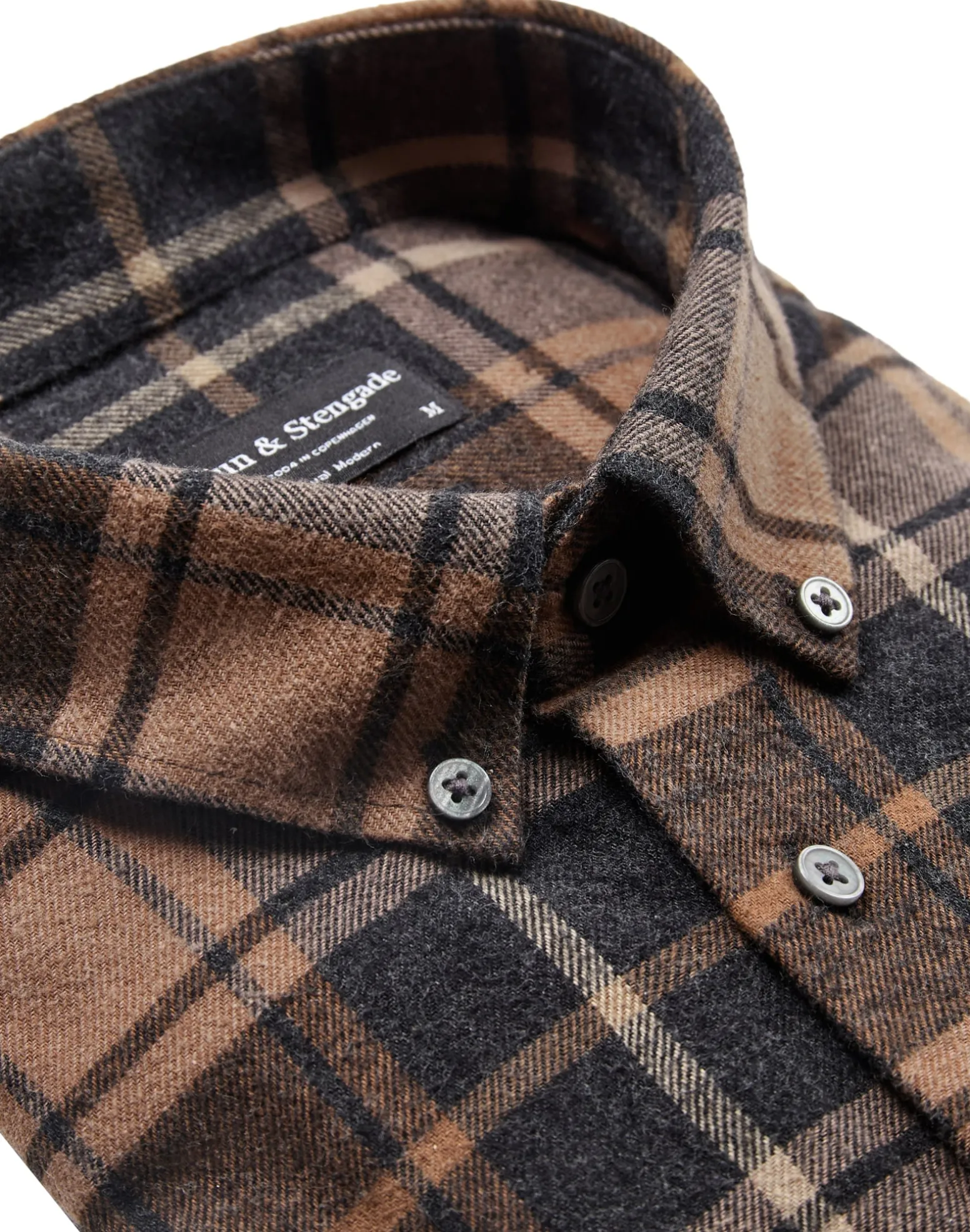 BS Sarazen Casual Modern Fit Skjorta - Brown