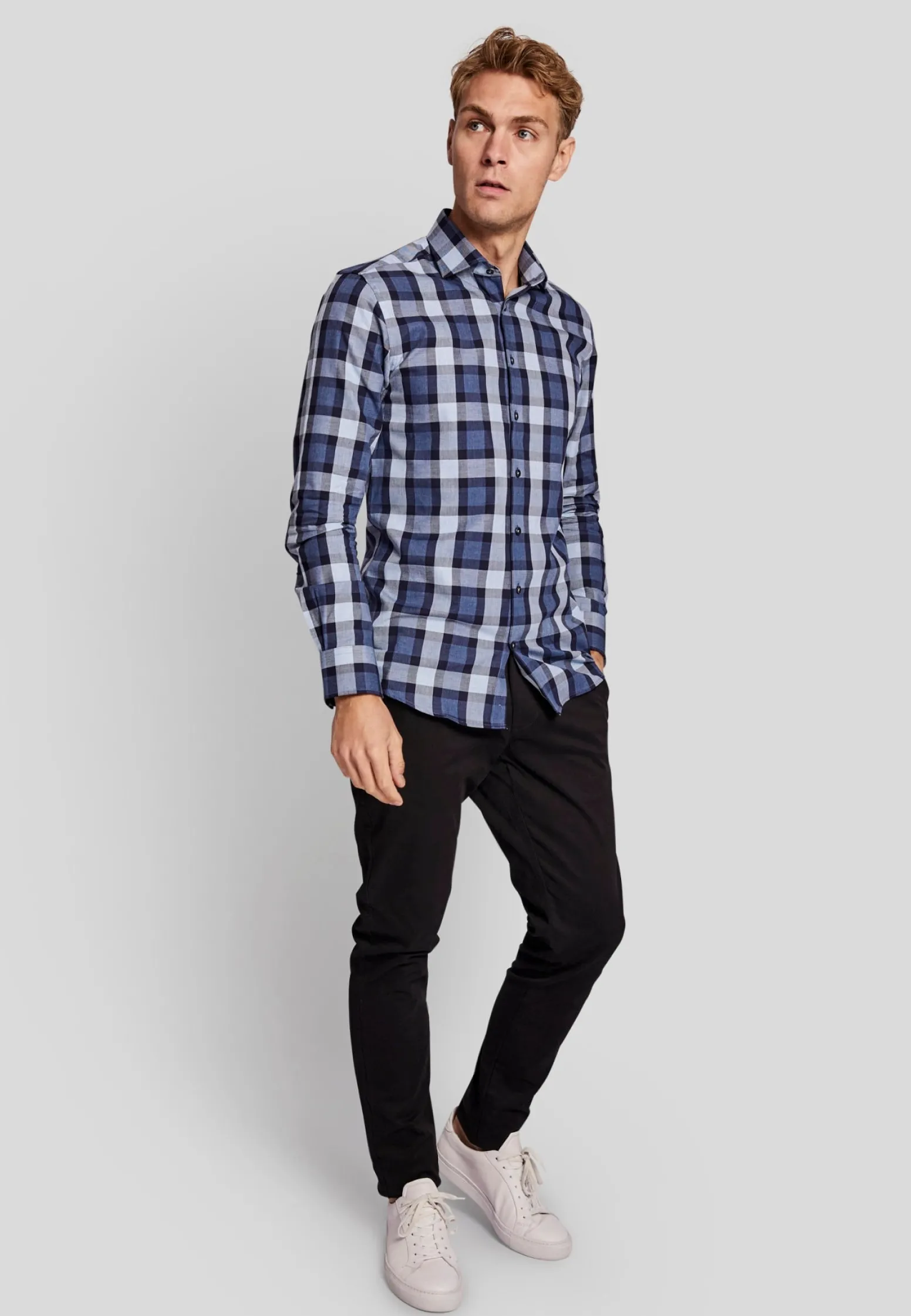 bs_sink_slim_fit_skjorta__2.webp BS Sink slim fit Skjorta - Blue