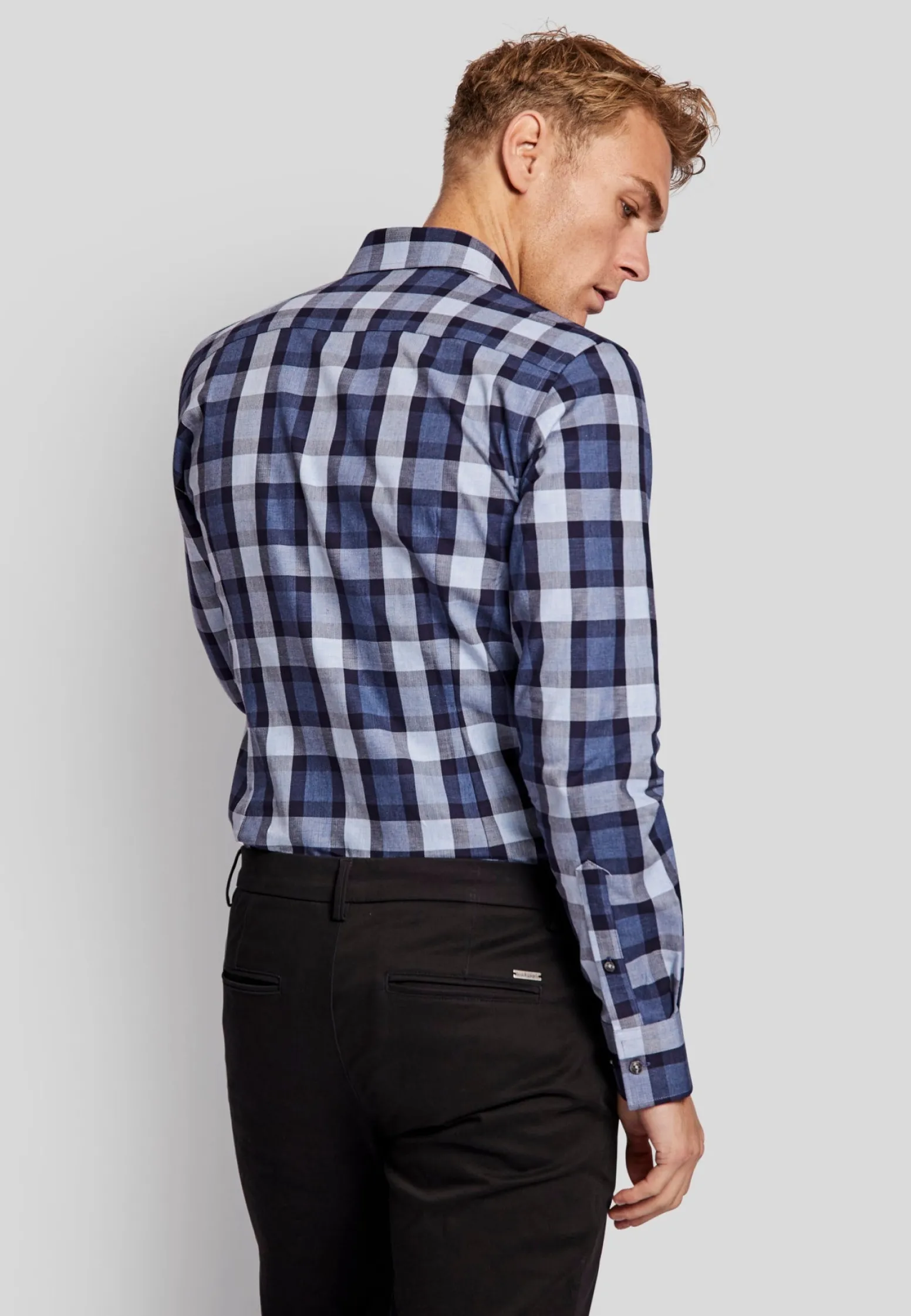 bs_sink_slim_fit_skjorta__4.webp BS Sink slim fit Skjorta - Blue