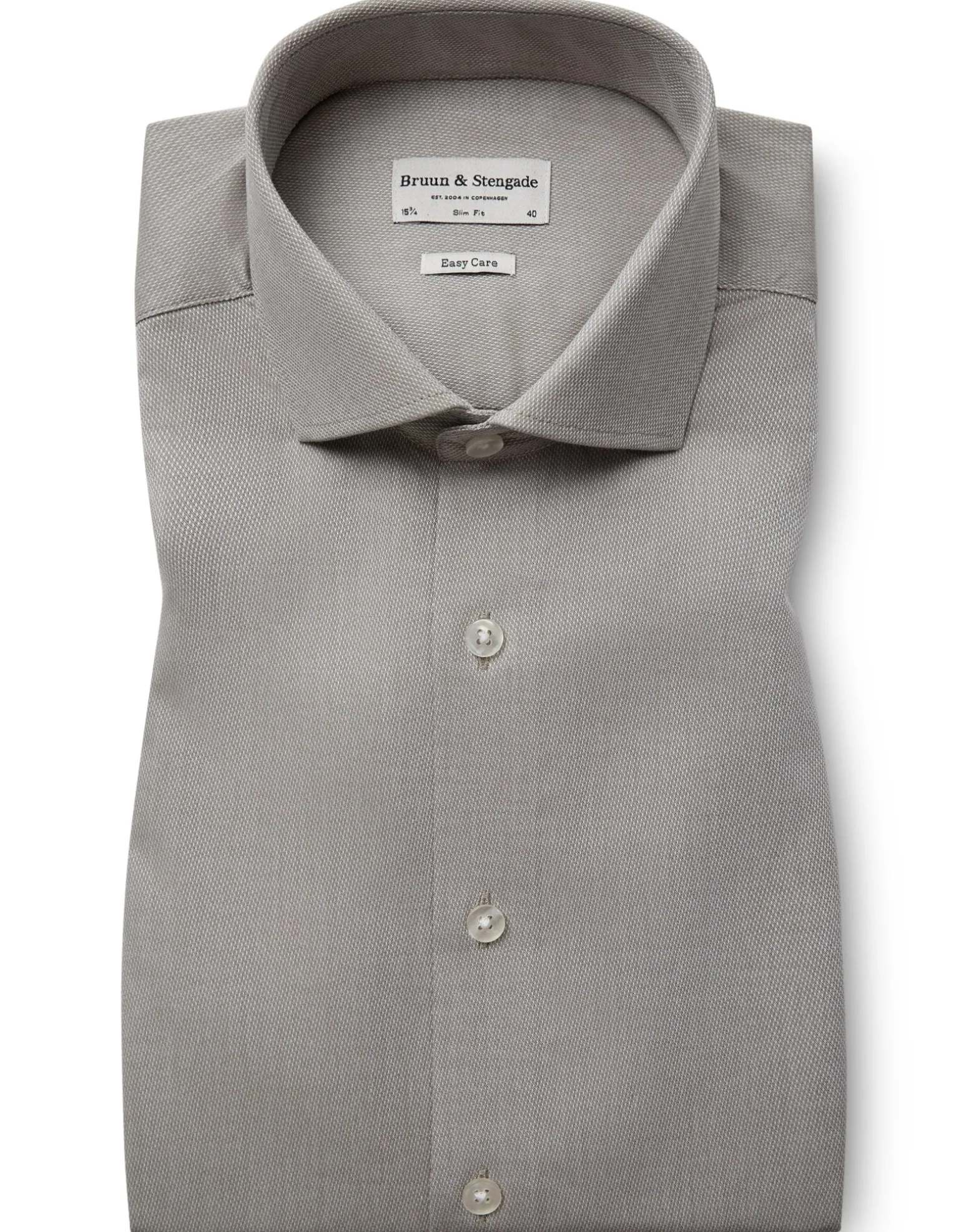 BS Starr Slim Fit Skjorta - Green