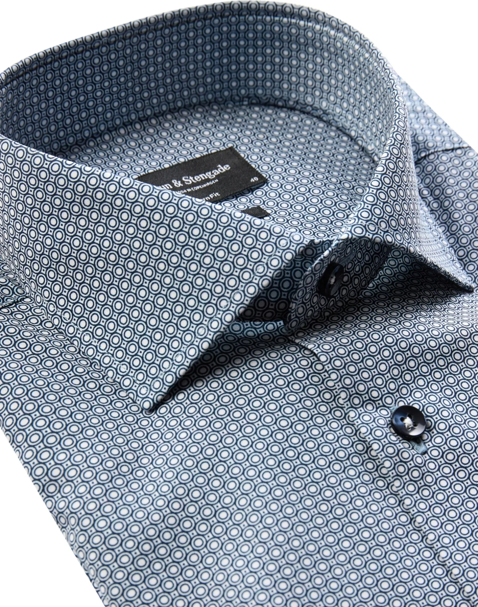BS Sven Modern Fit Skjorta - Grey