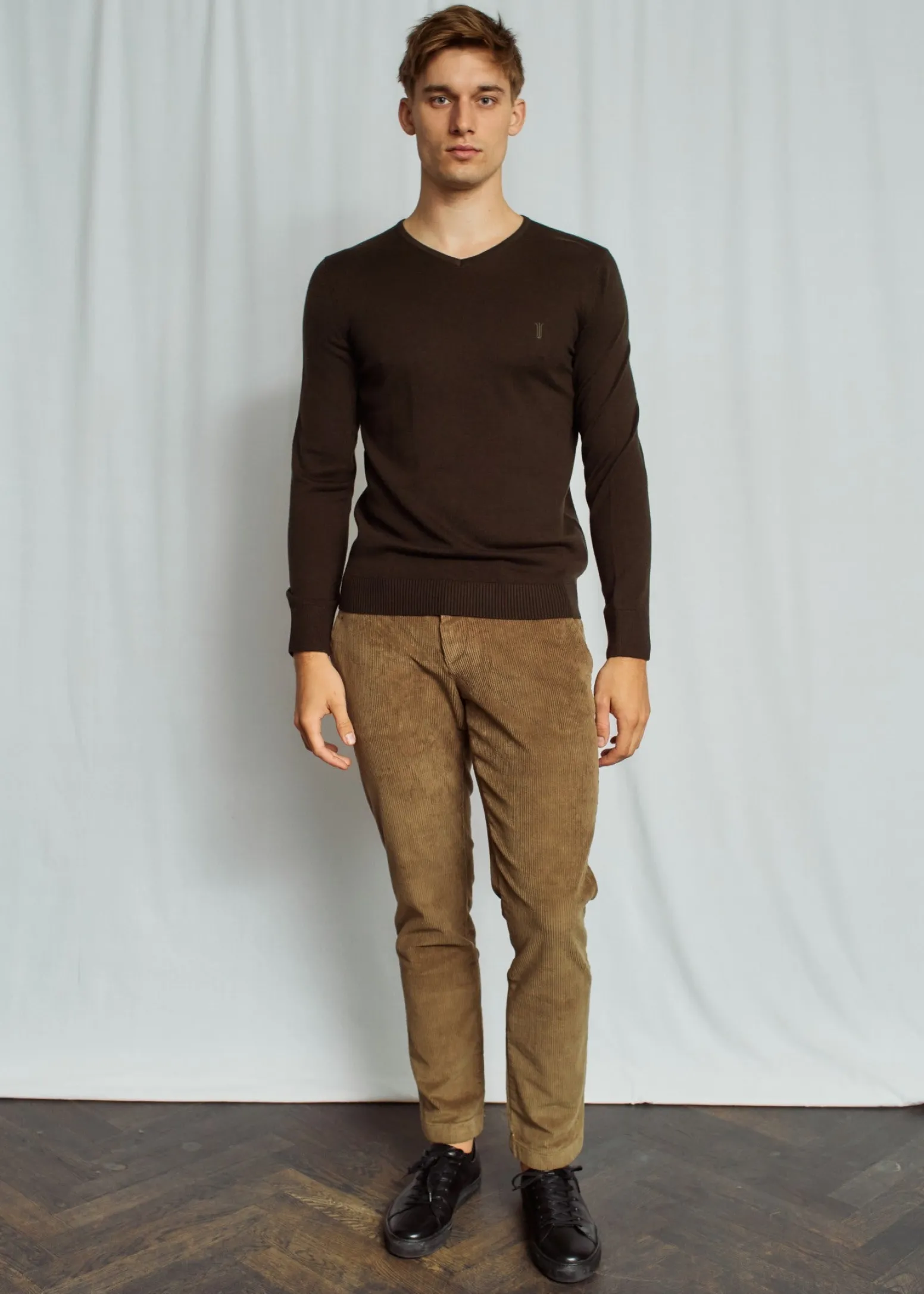 BS Uranus Regular Fit Stickat - Green