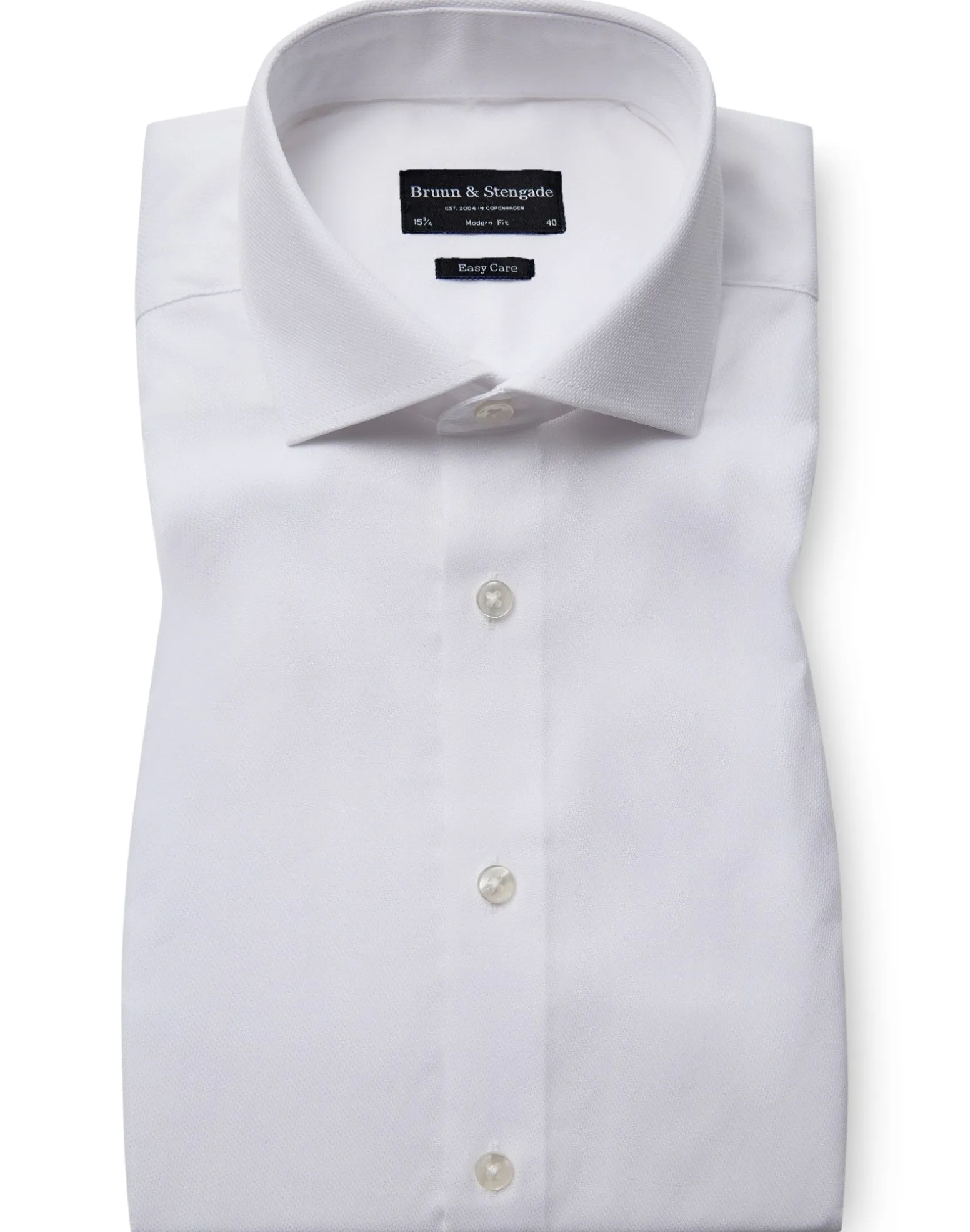 BS Vick Modern Fit Skjorta - White