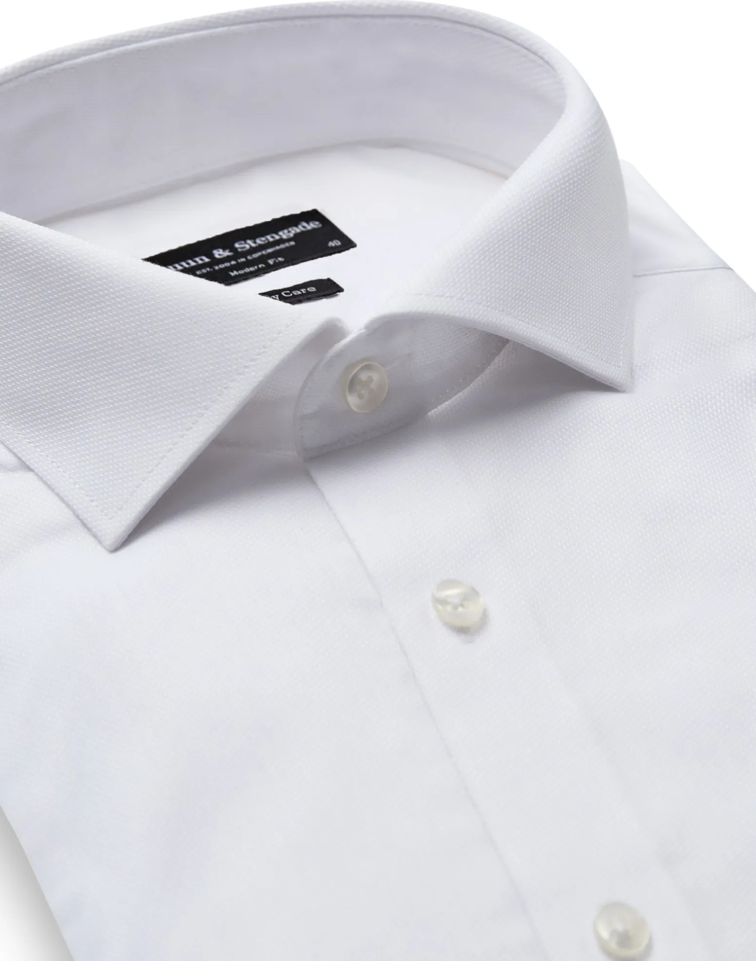BS Vick Modern Fit Skjorta - White