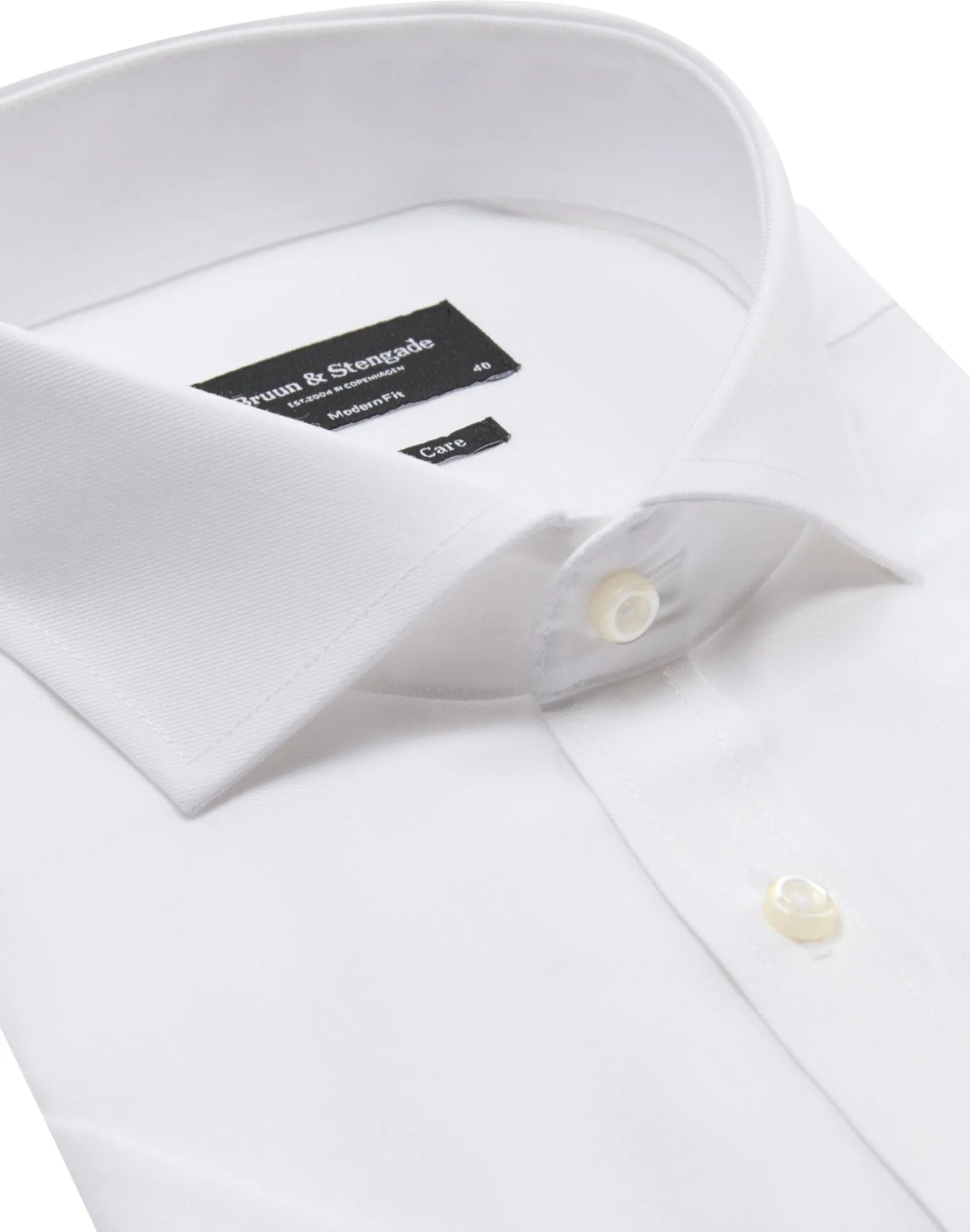 BS Willis Modern Fit Skjorta - White